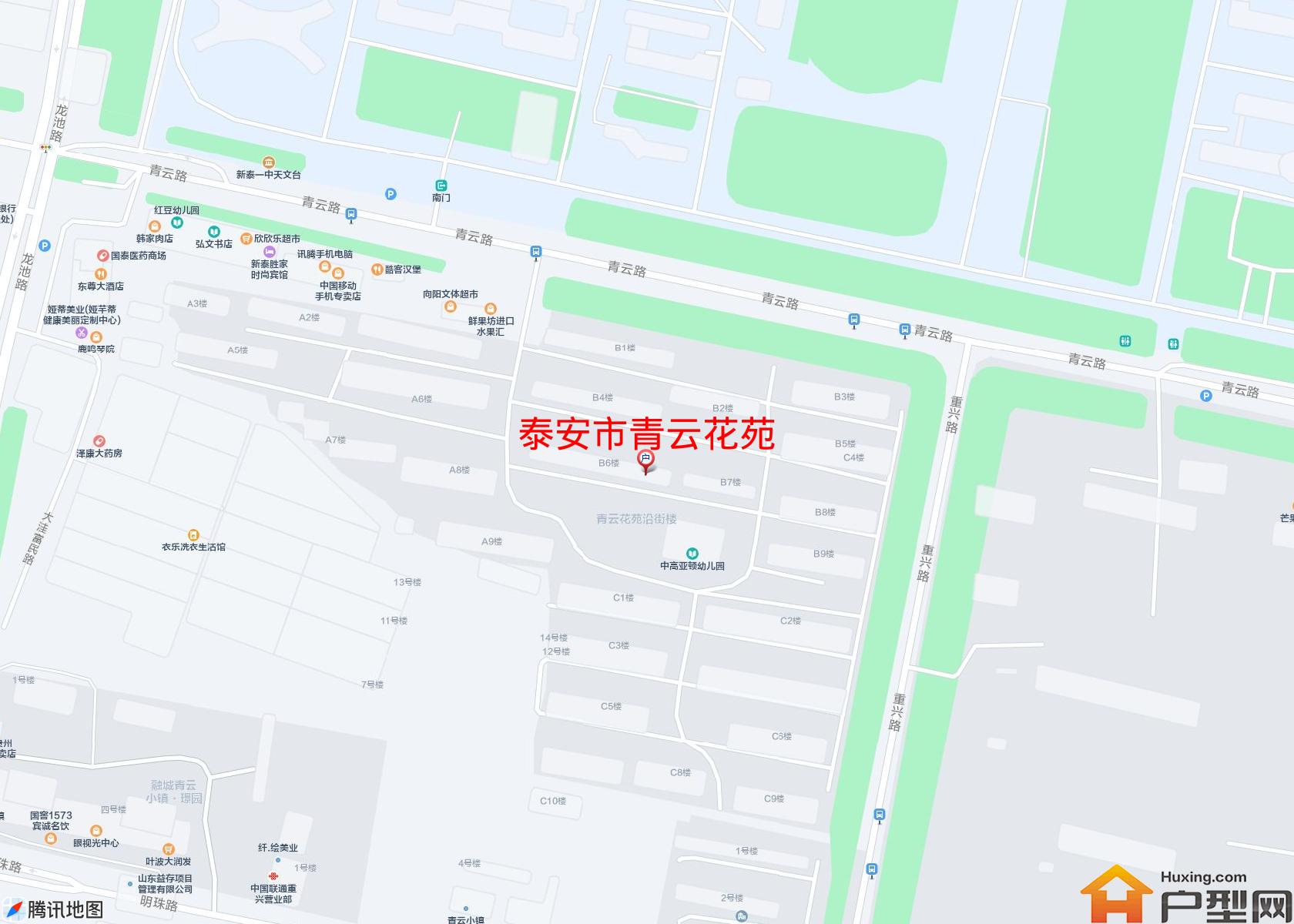 青云花苑小区 - 户型网