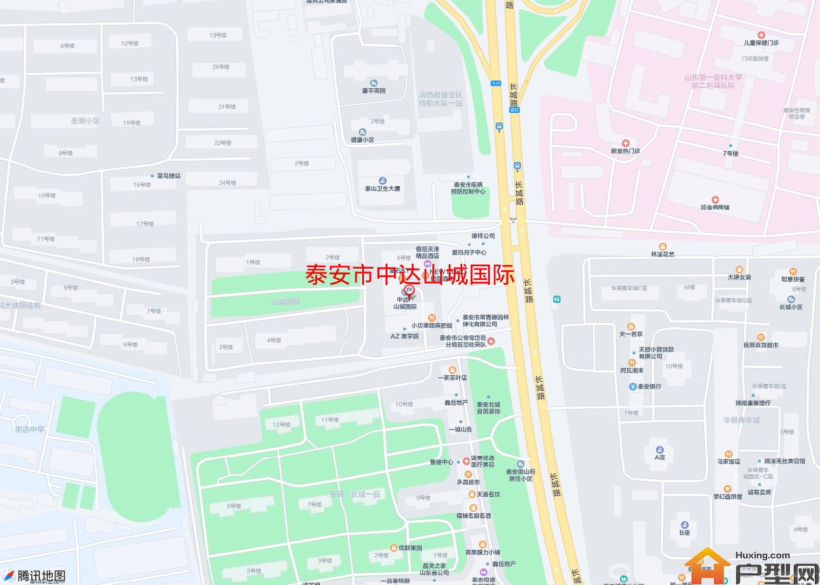 中达山城国际小区 - 户型网