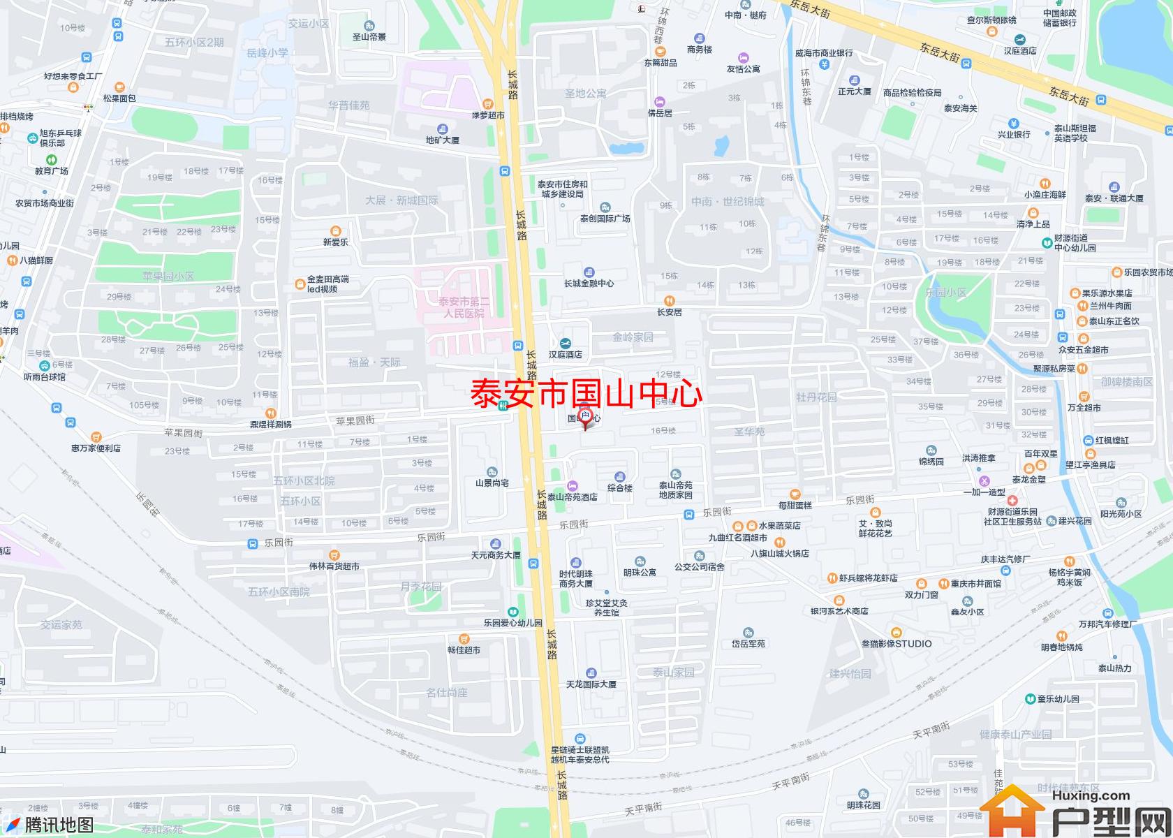 国山中心小区 - 户型网