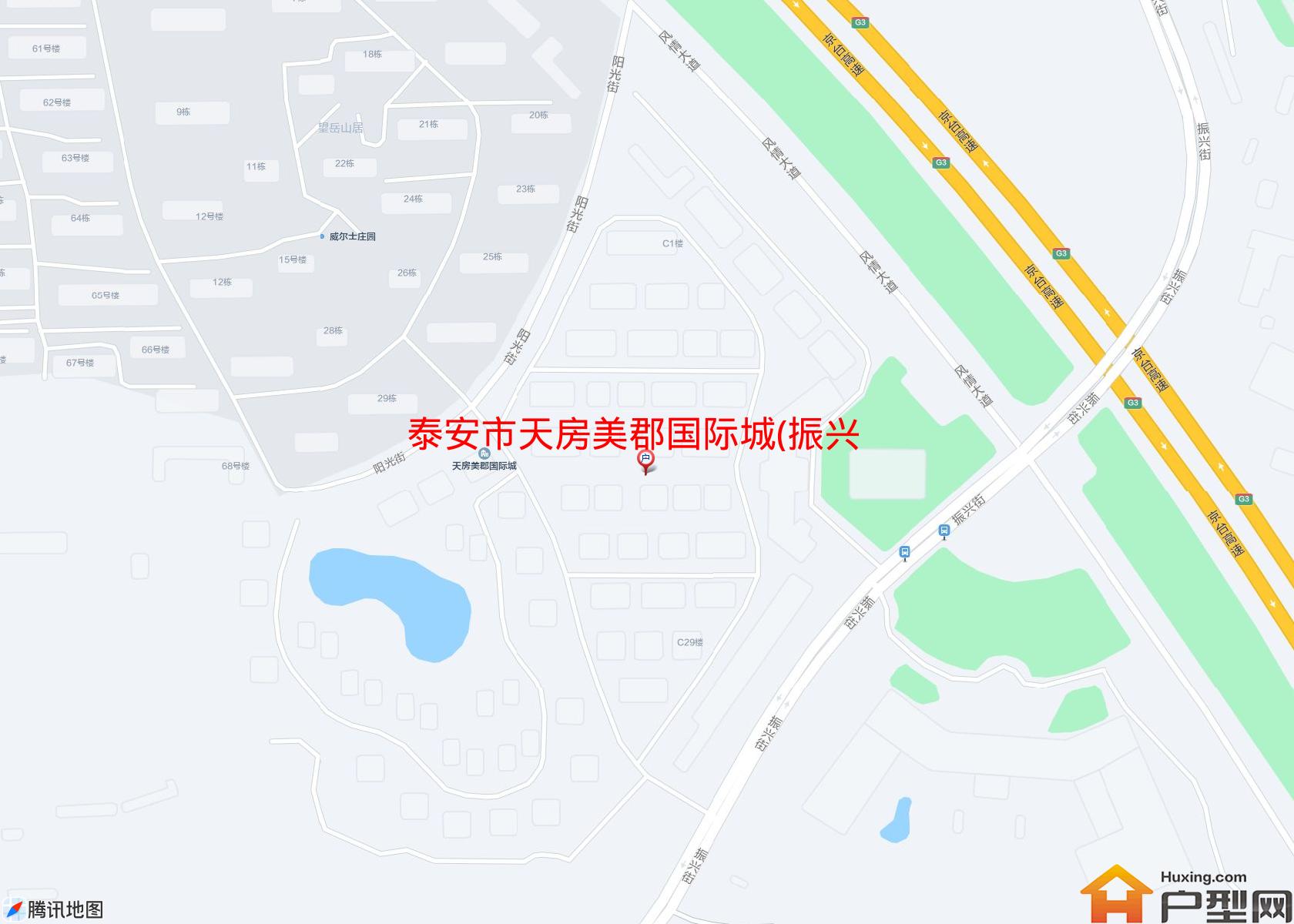 天房美郡国际城(振兴街)小区 - 户型网