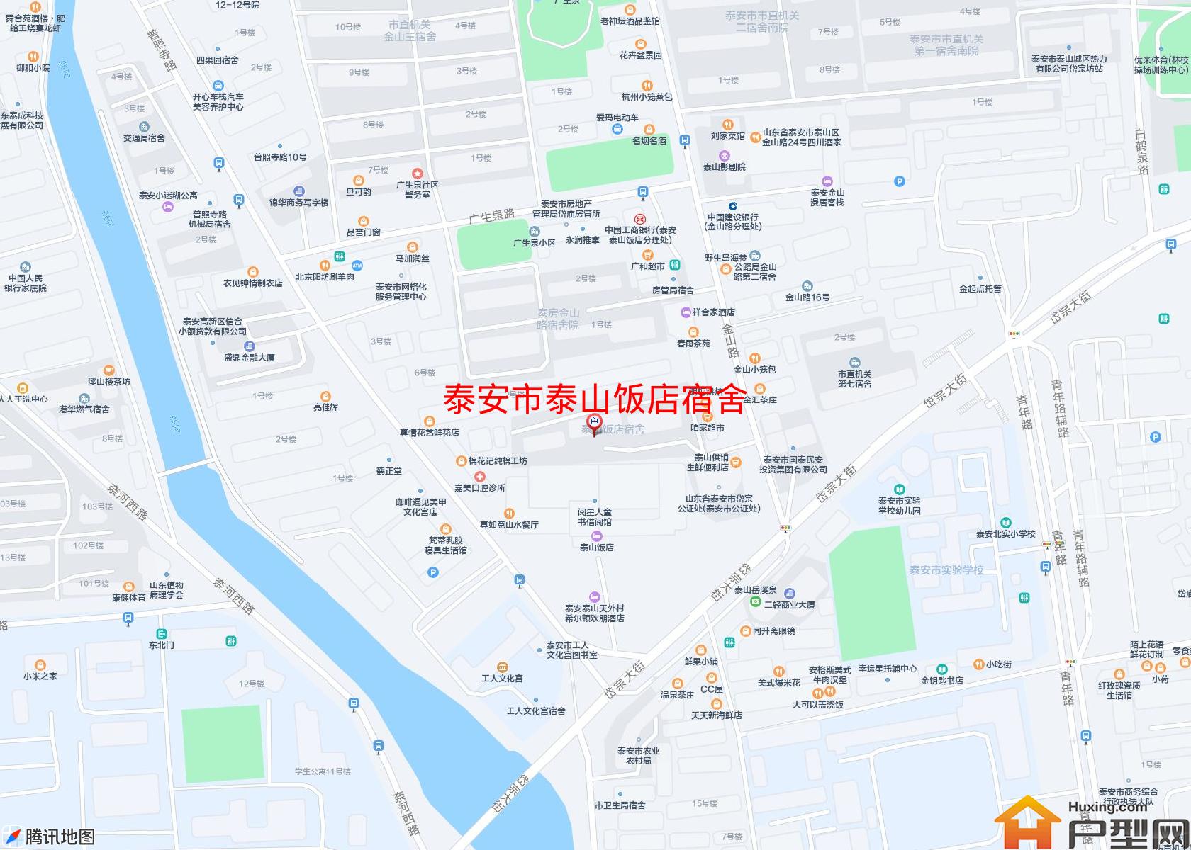 泰山饭店宿舍小区 - 户型网