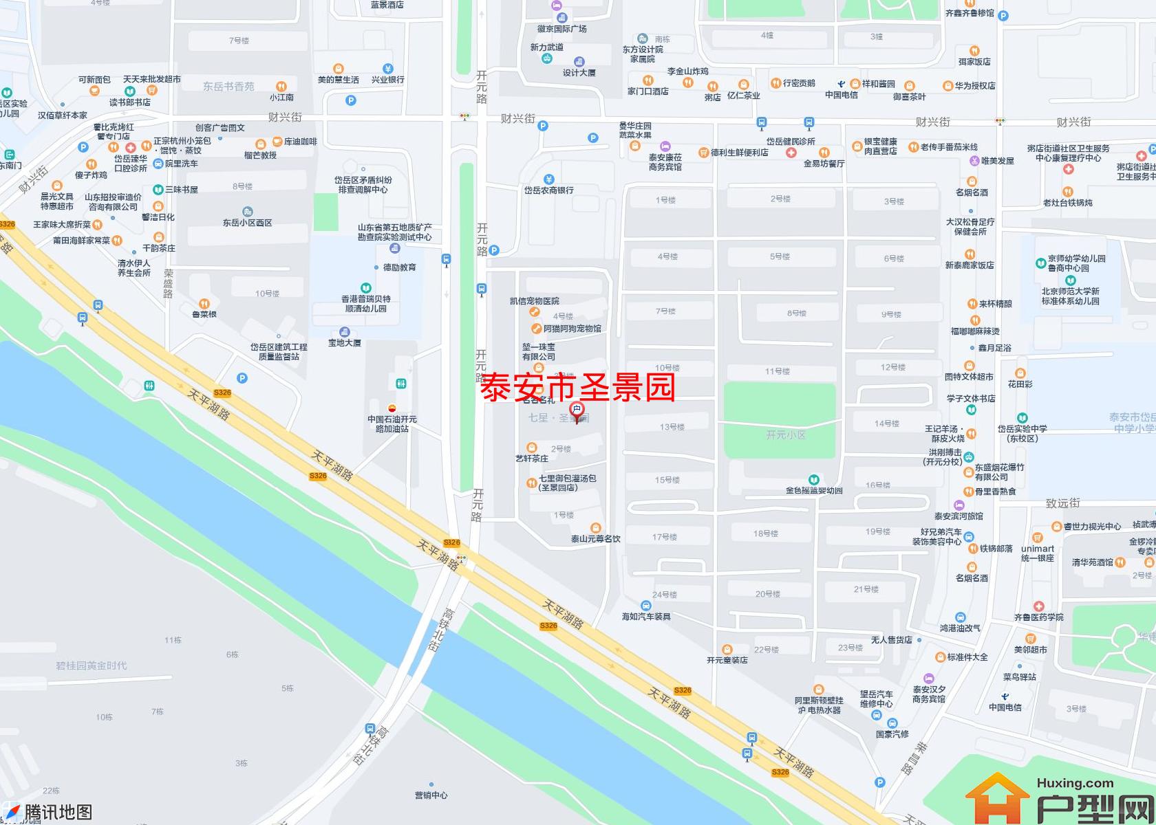 圣景园小区 - 户型网