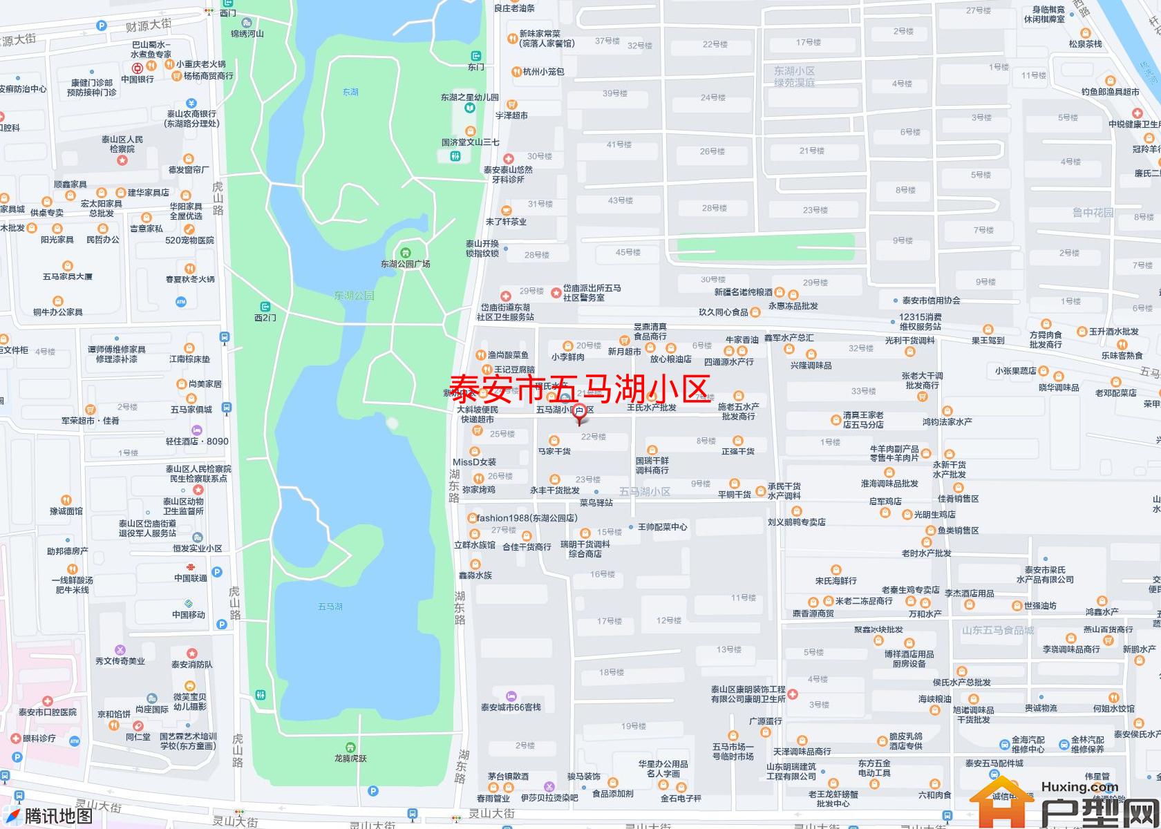 五马湖小区小区 - 户型网