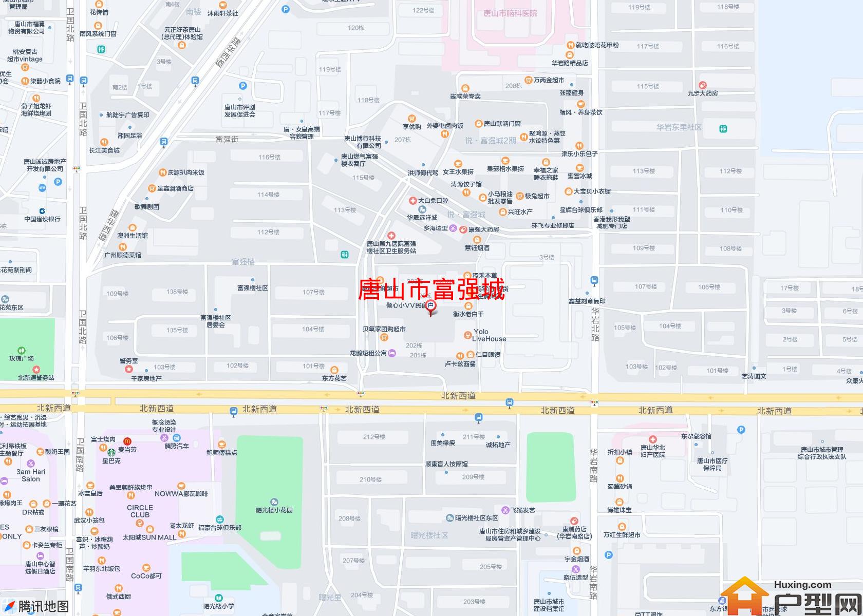 富强城小区 - 户型网