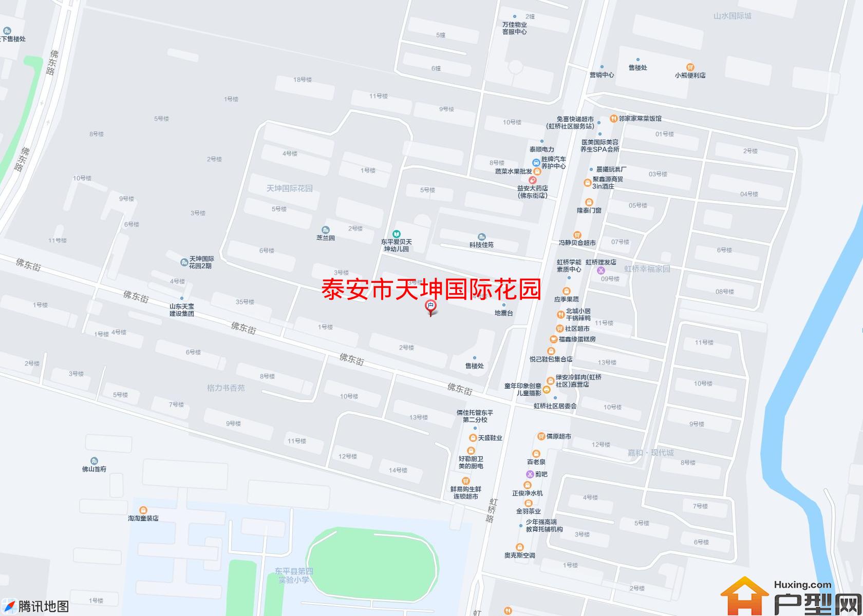 天坤国际花园小区 - 户型网