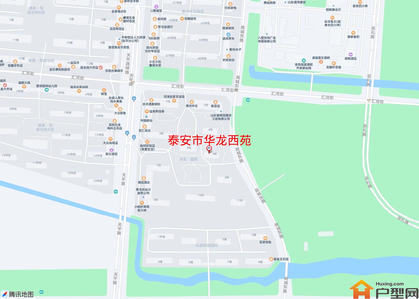 华龙西苑小区 - 户型网