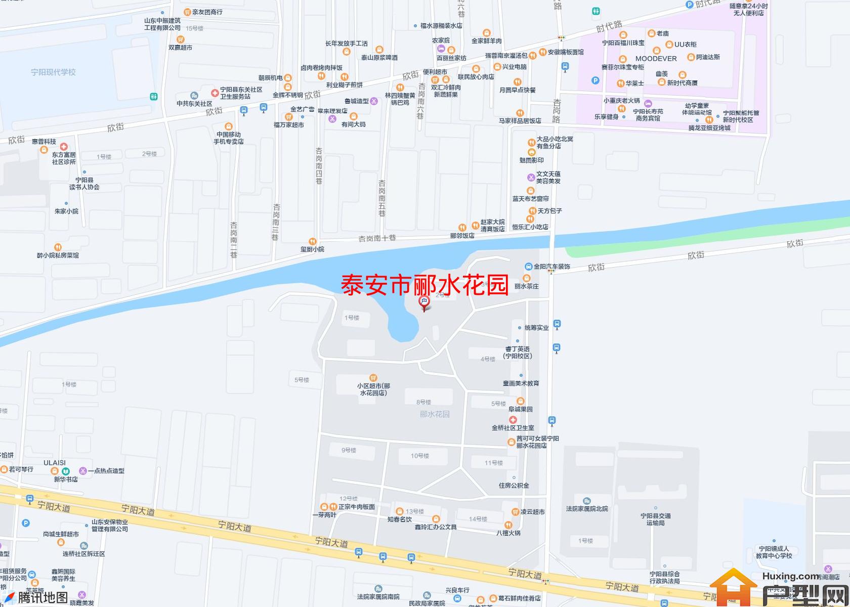 郦水花园小区 - 户型网