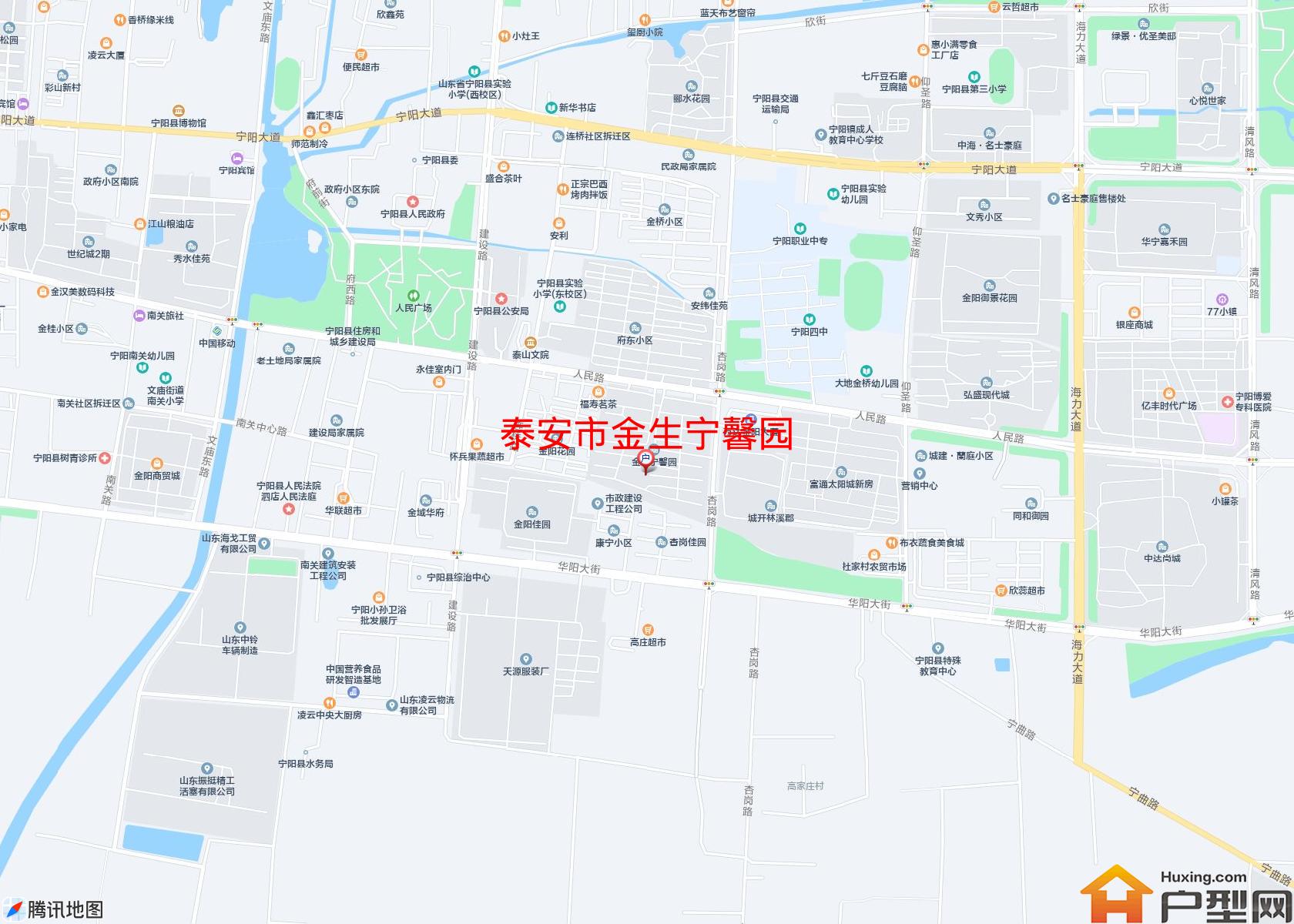 金生宁馨园小区 - 户型网