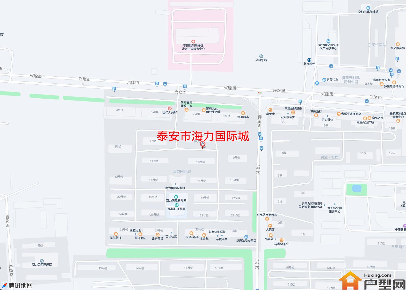 海力国际城小区 - 户型网