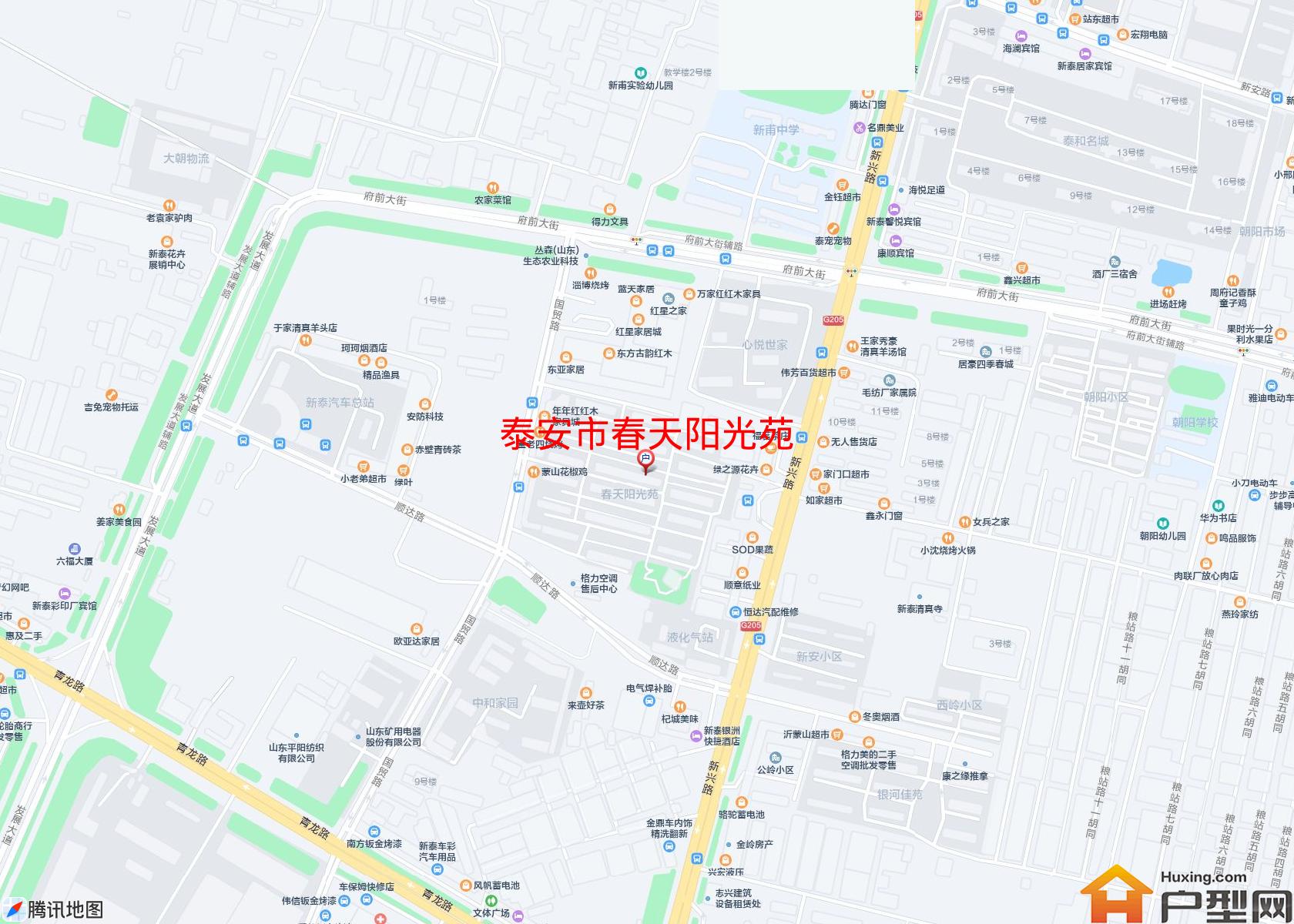 春天阳光苑小区 - 户型网