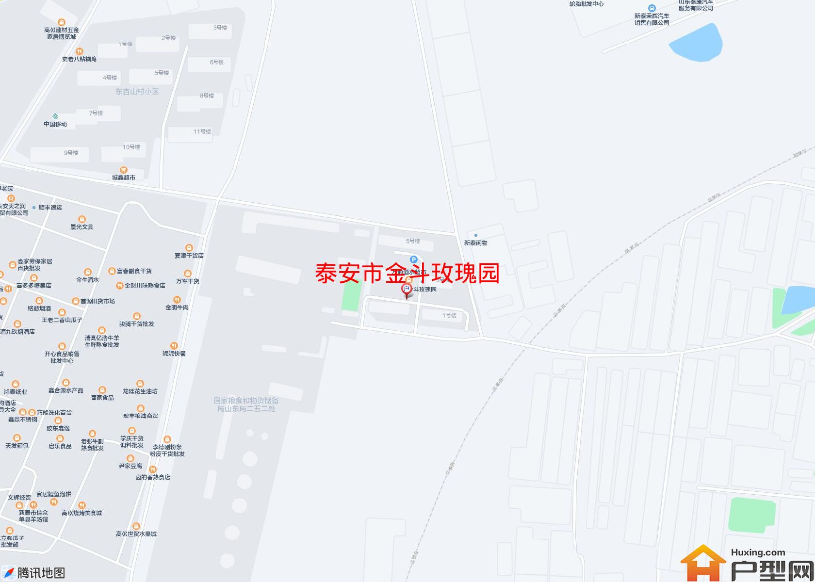 金斗玫瑰园小区 - 户型网