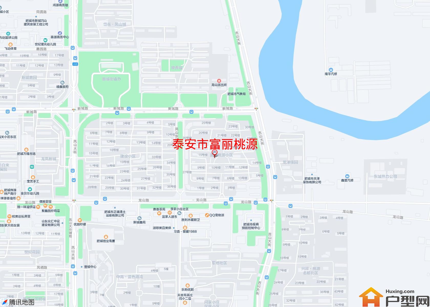 富丽桃源小区 - 户型网
