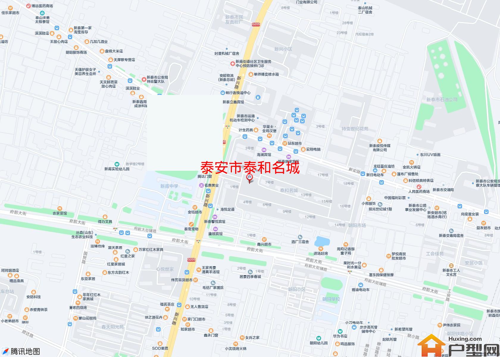 泰和名城小区 - 户型网