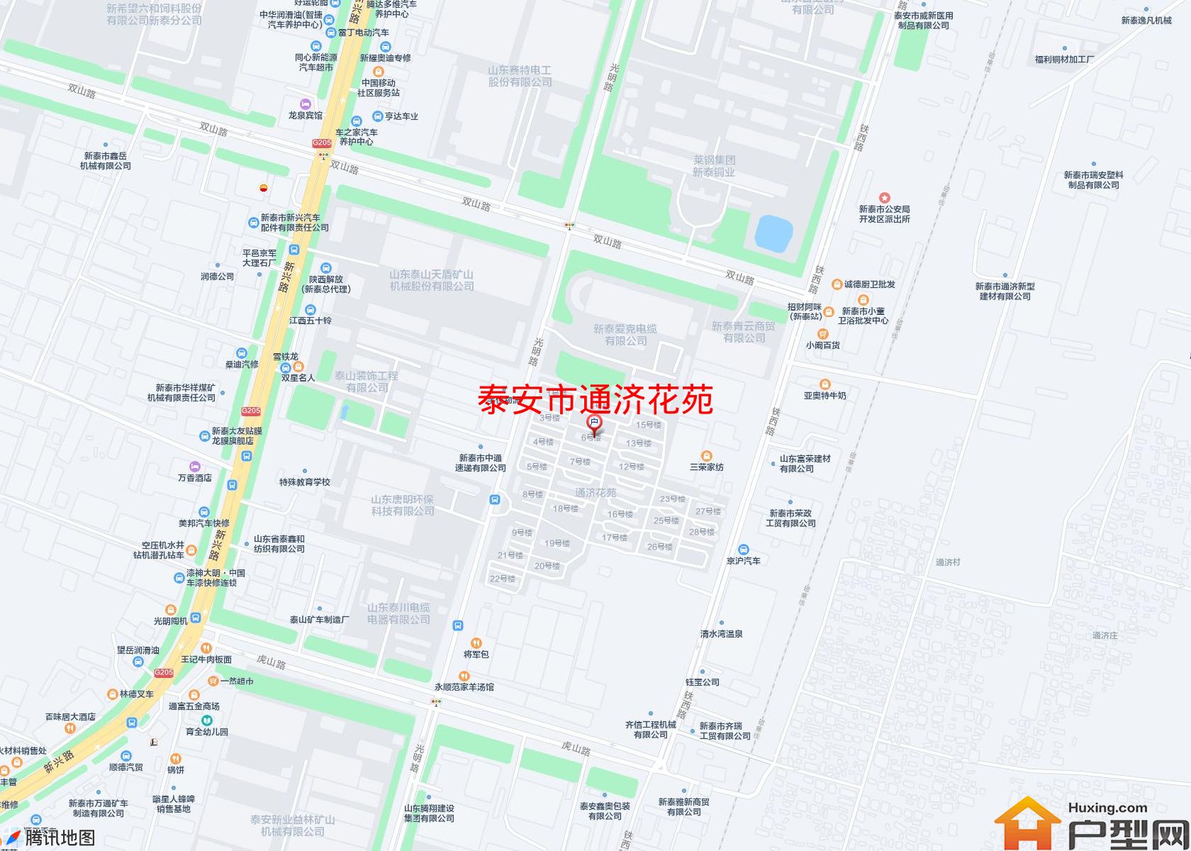 通济花苑小区 - 户型网