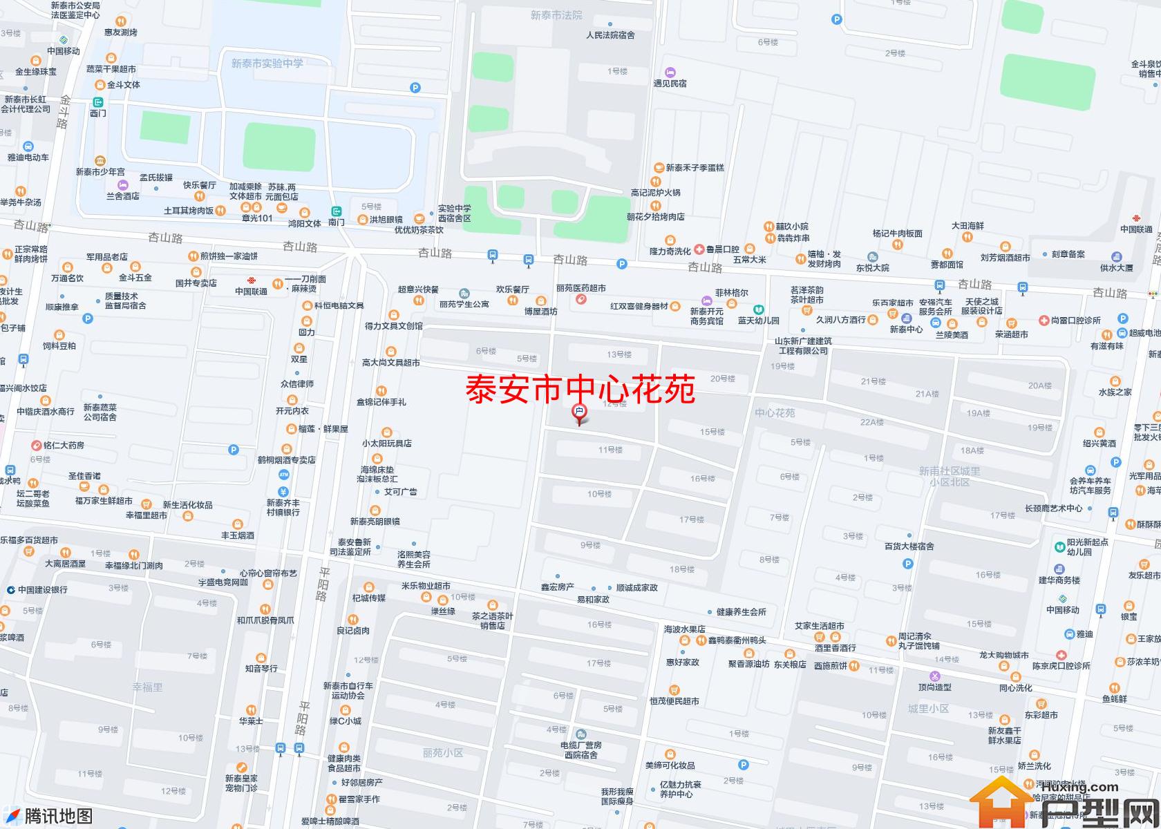 中心花苑小区 - 户型网