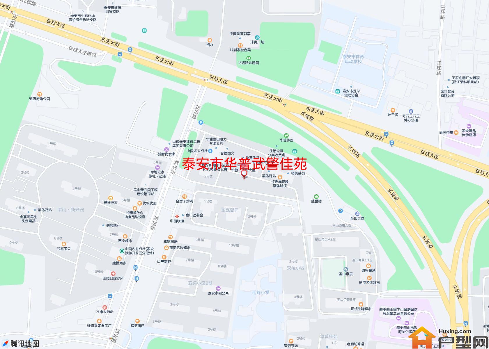 华普武警佳苑小区 - 户型网