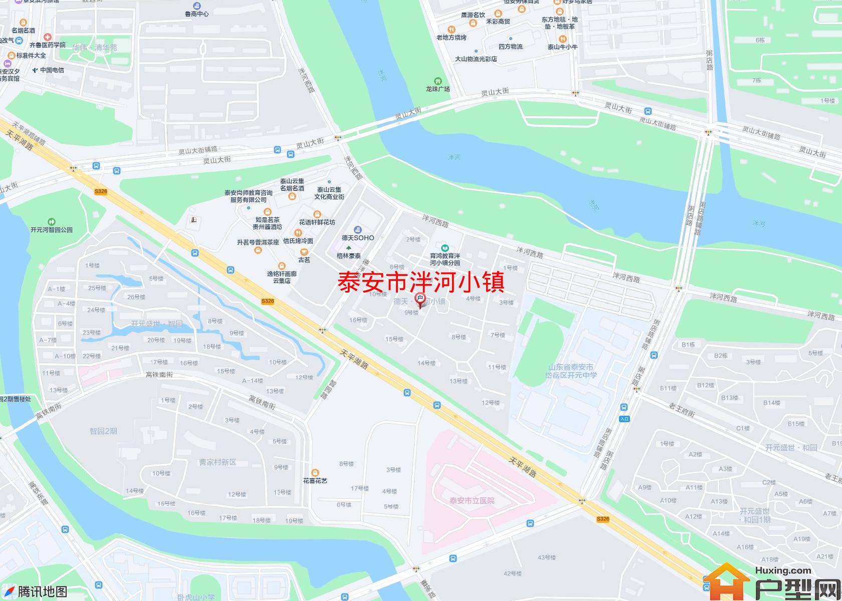 泮河小镇小区 - 户型网