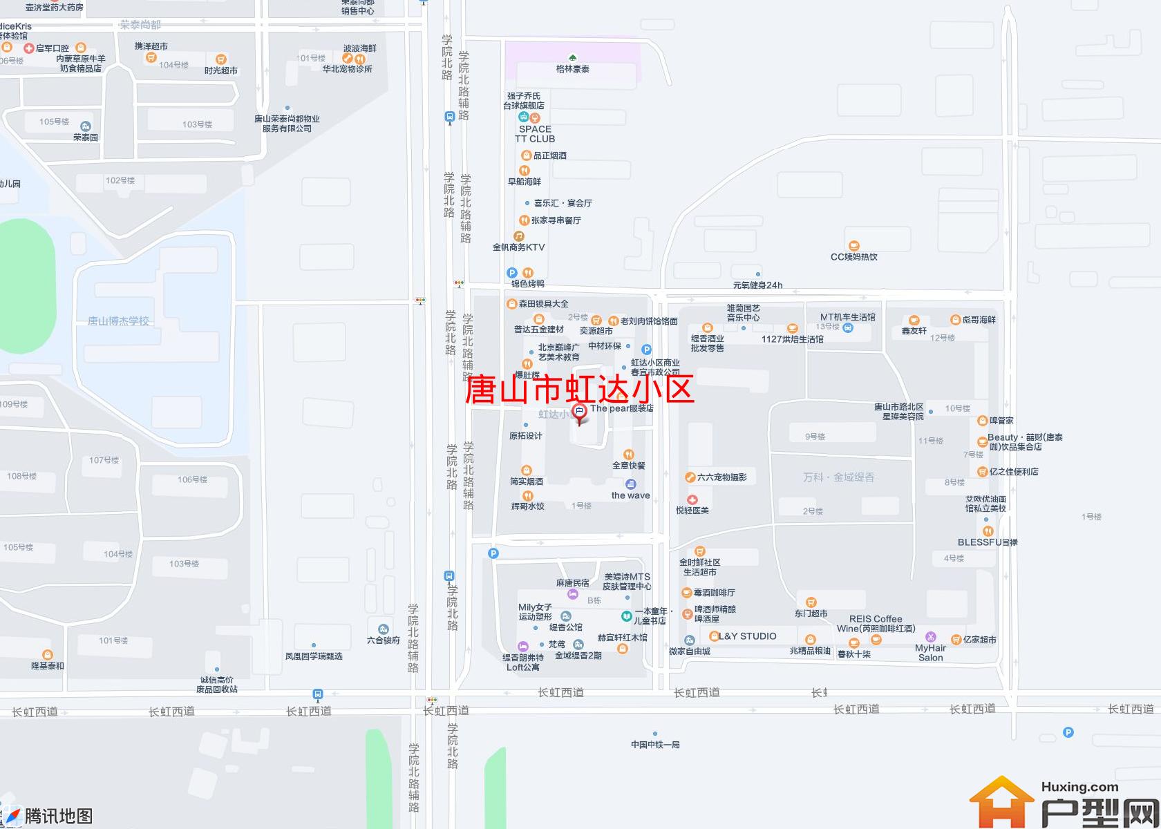 虹达小区小区 - 户型网