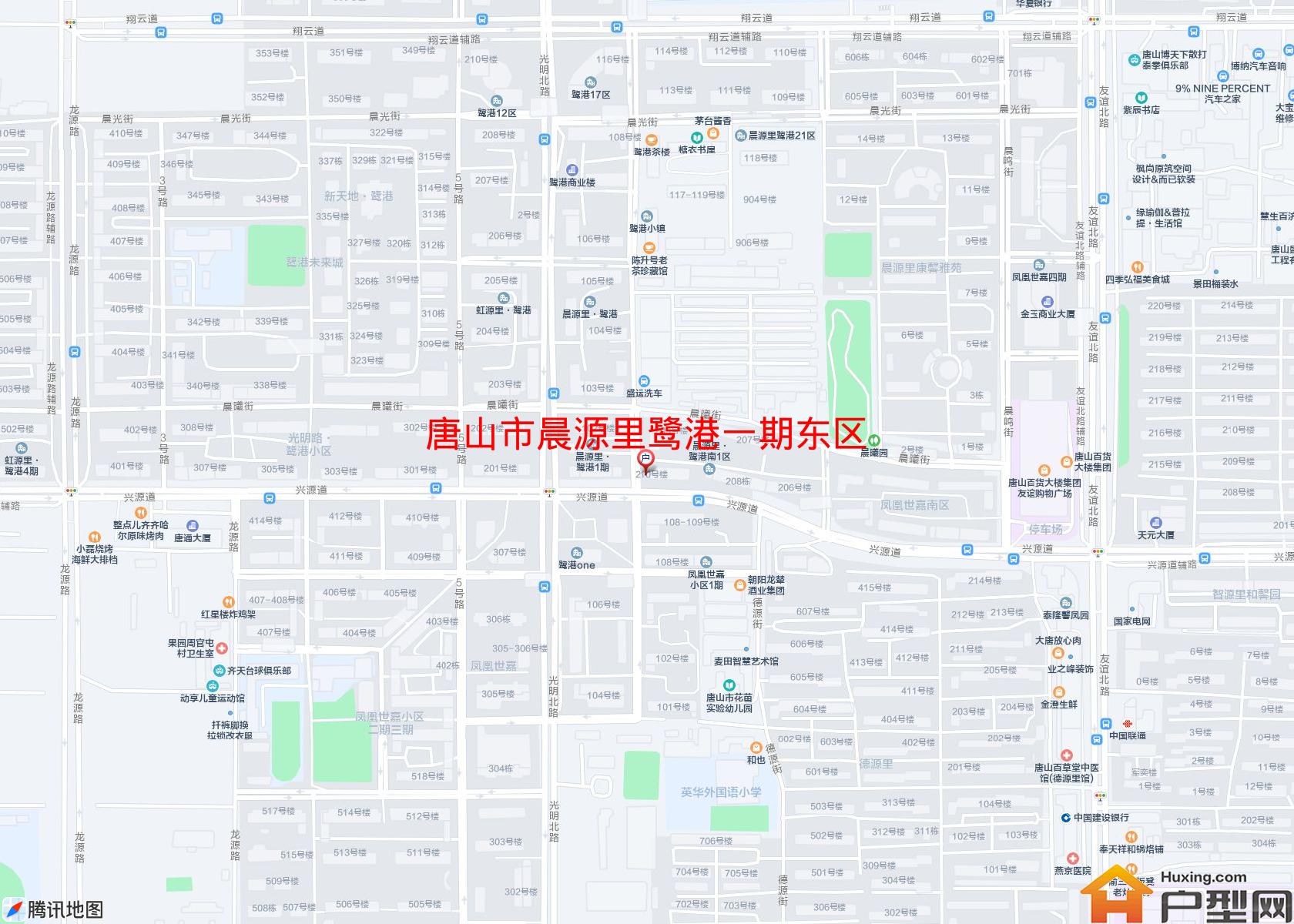 晨源里鹭港一期东区小区 - 户型网