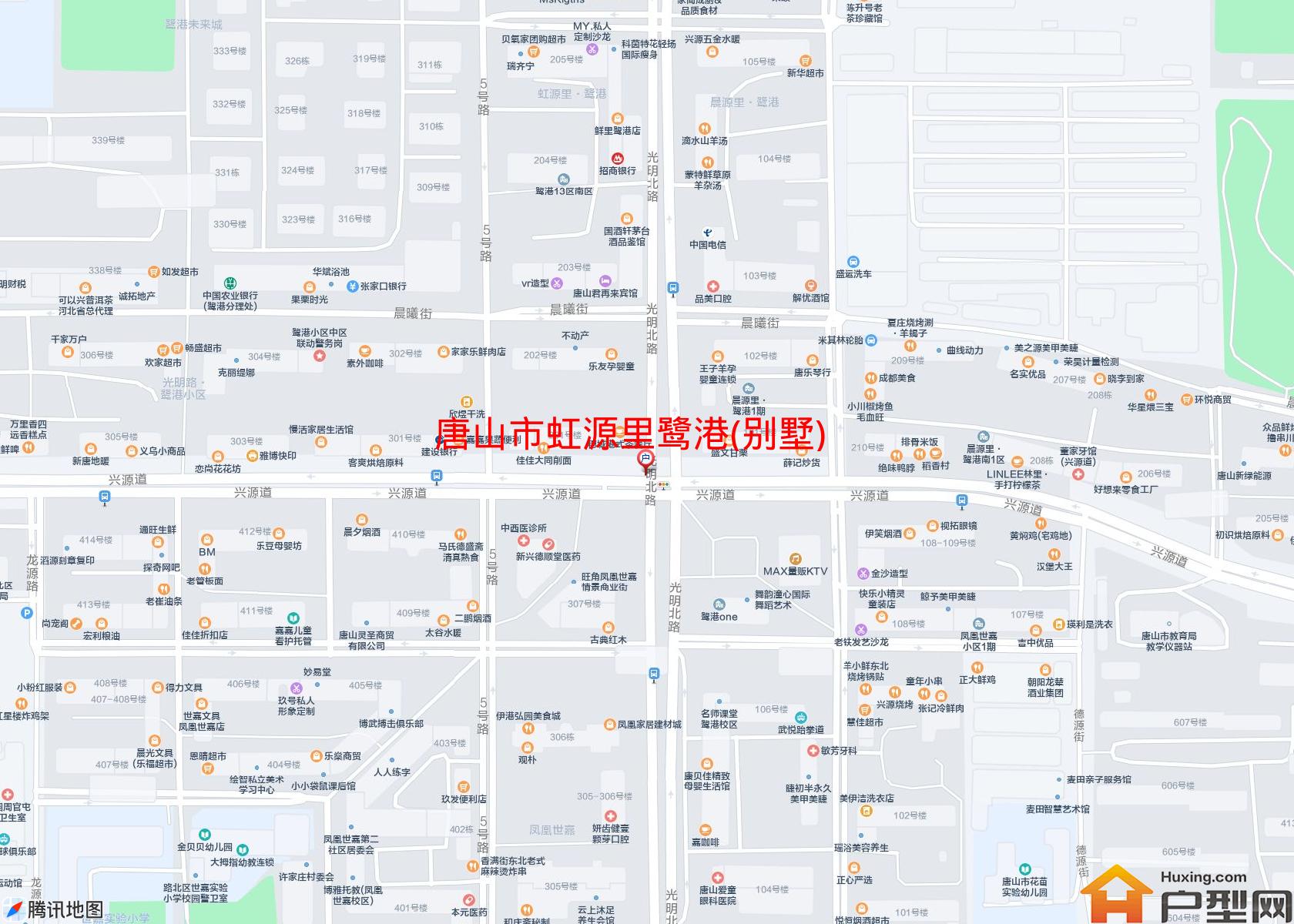 虹源里鹭港(别墅)小区 - 户型网