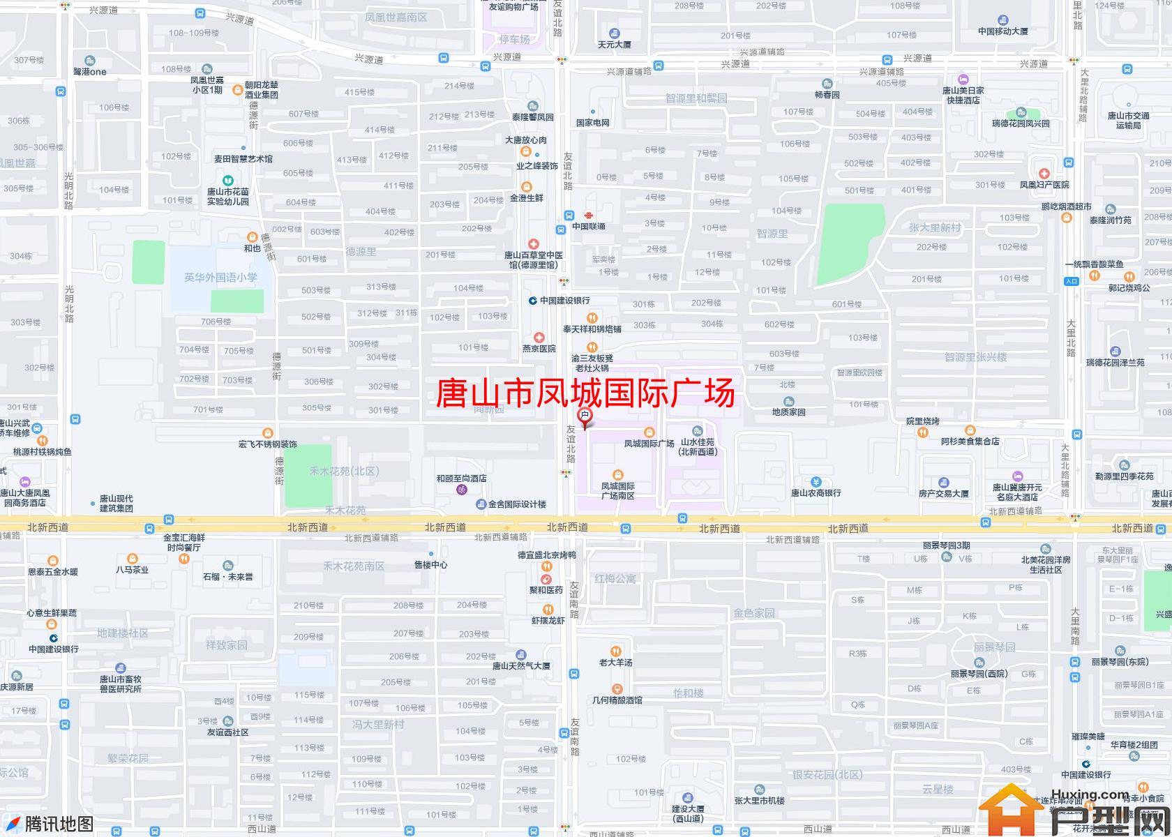 凤城国际广场小区 - 户型网