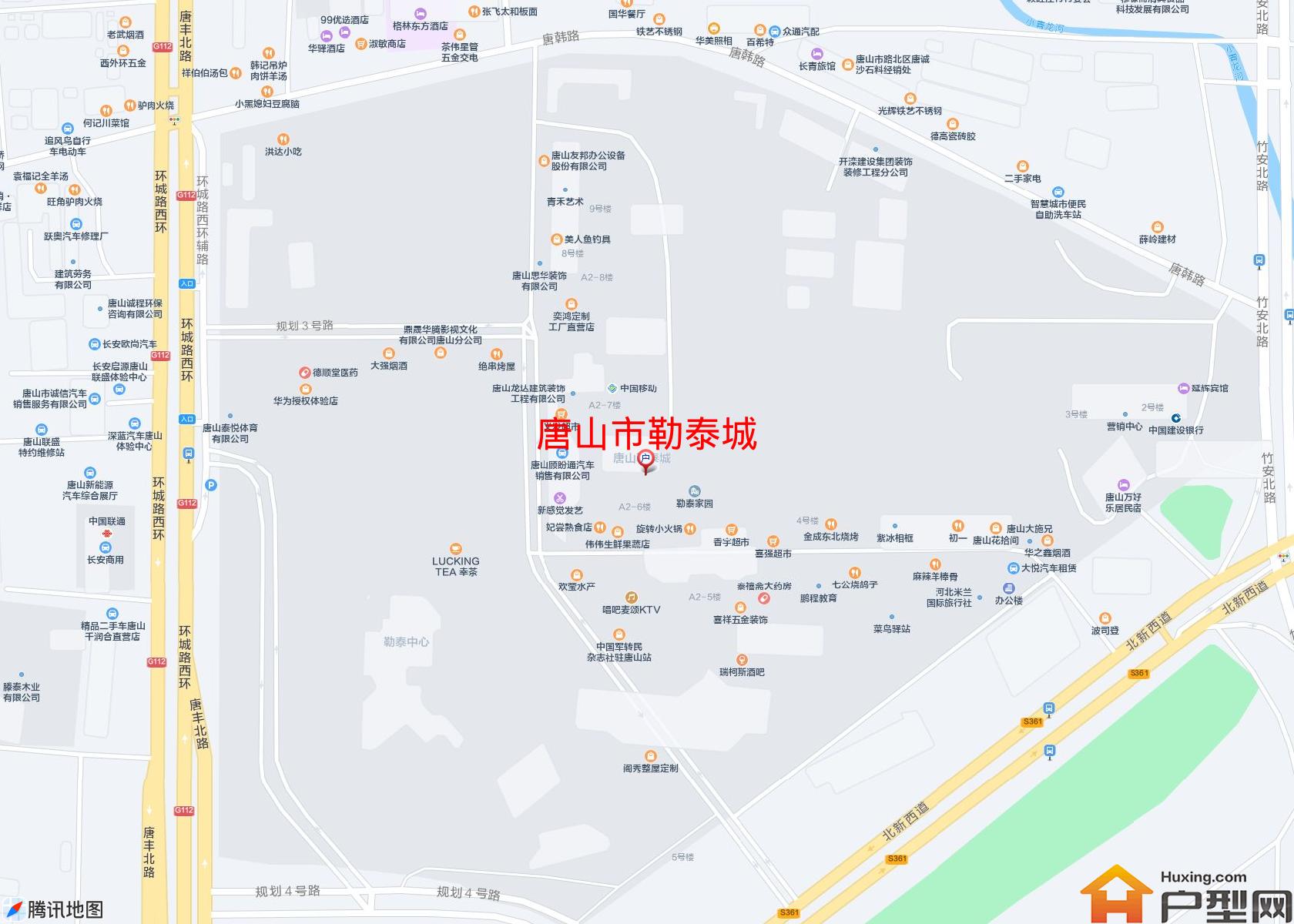 勒泰城小区 - 户型网