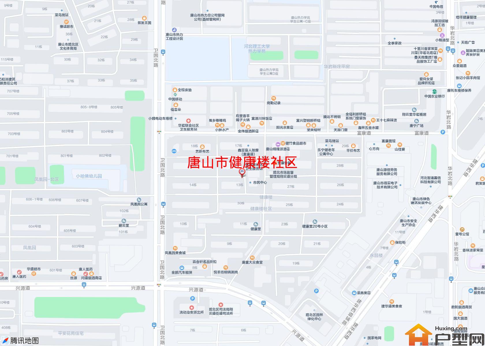 健康楼社区小区 - 户型网