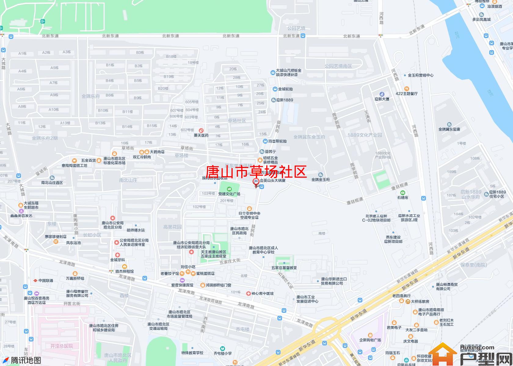草场社区小区 - 户型网