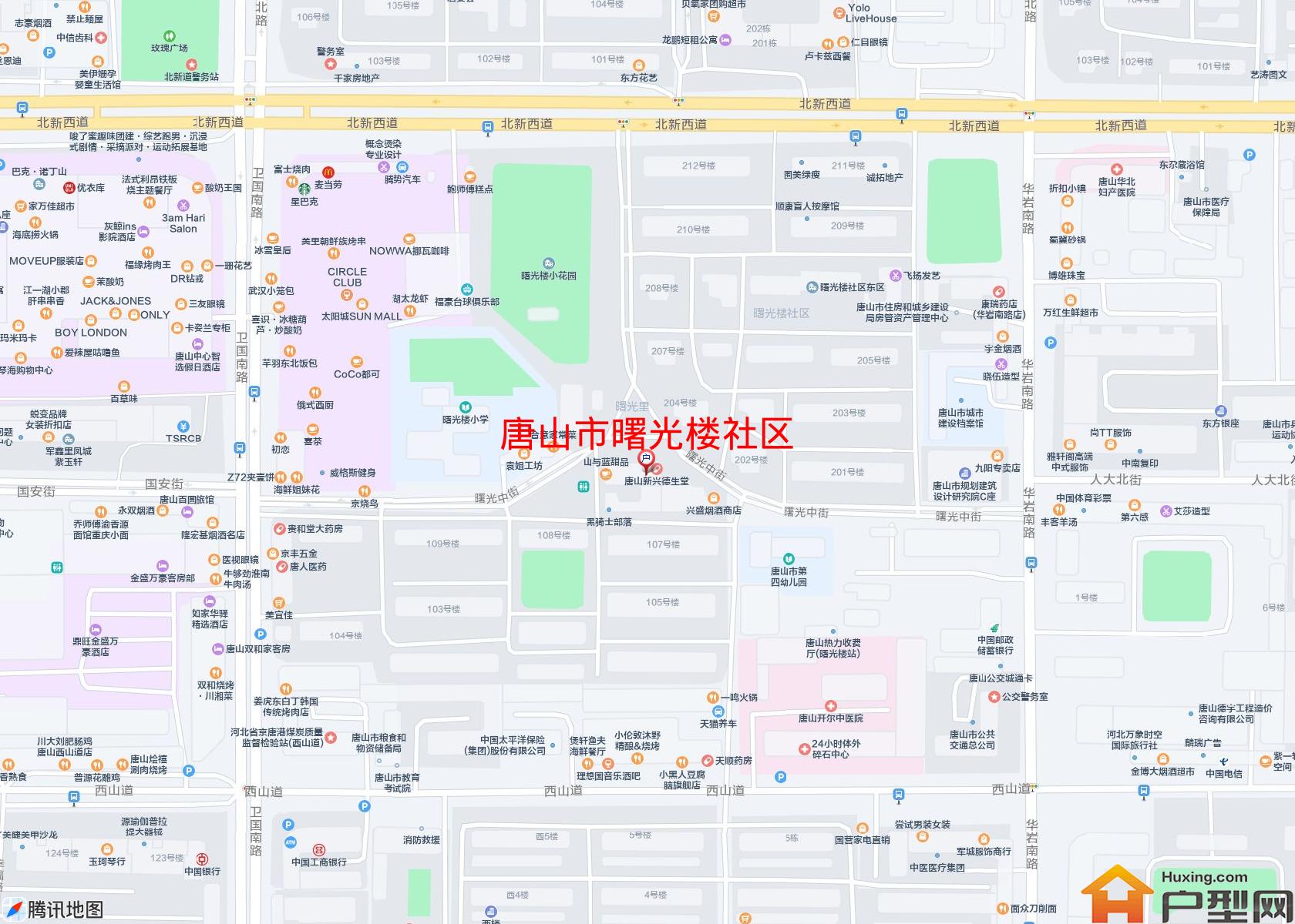 曙光楼社区小区 - 户型网