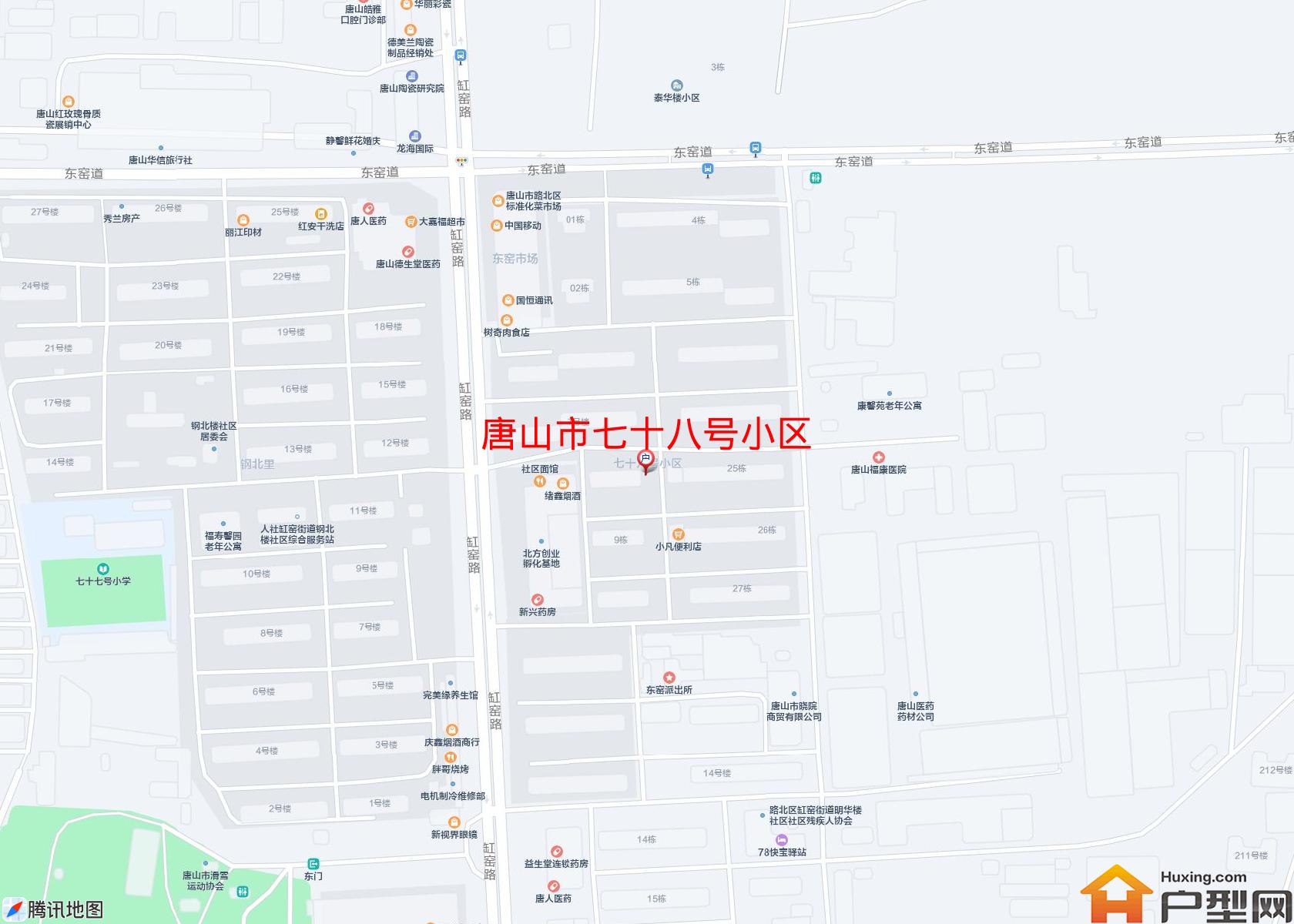 七十八号小区小区 - 户型网