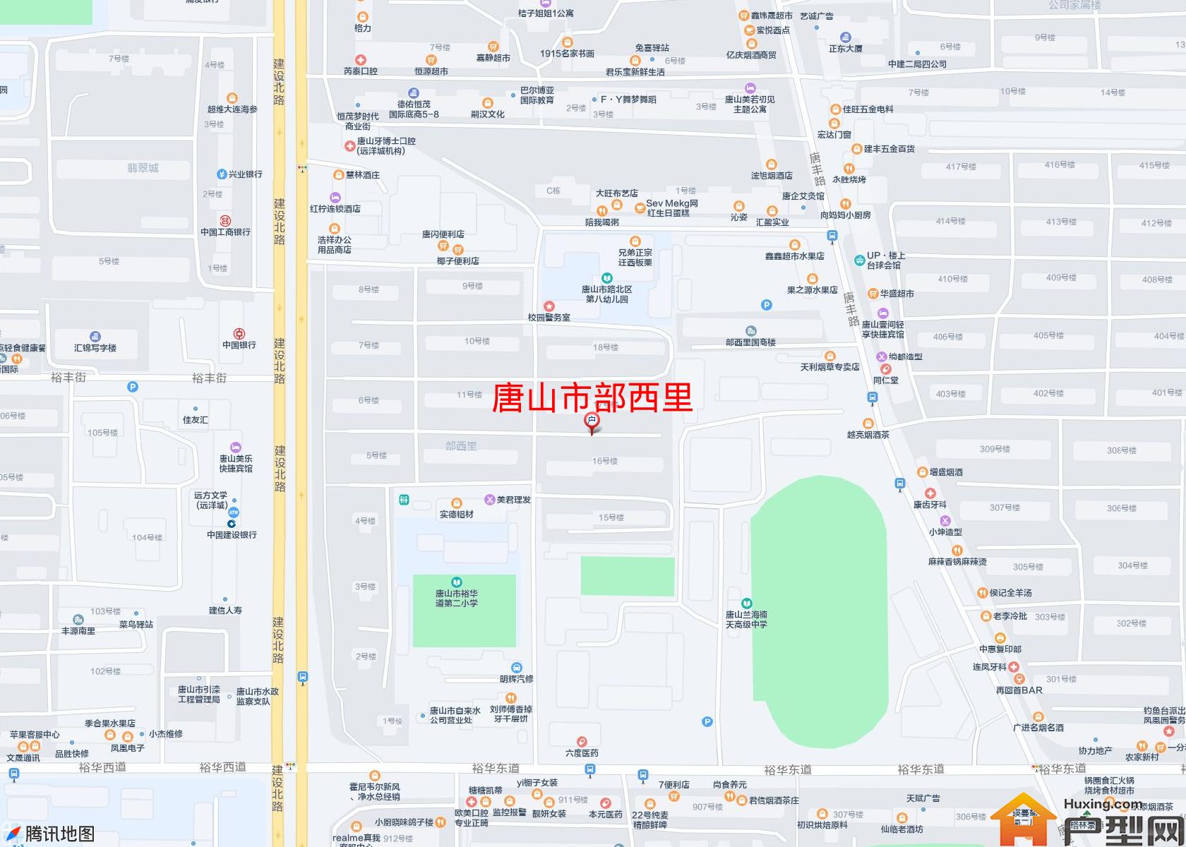部西里小区 - 户型网