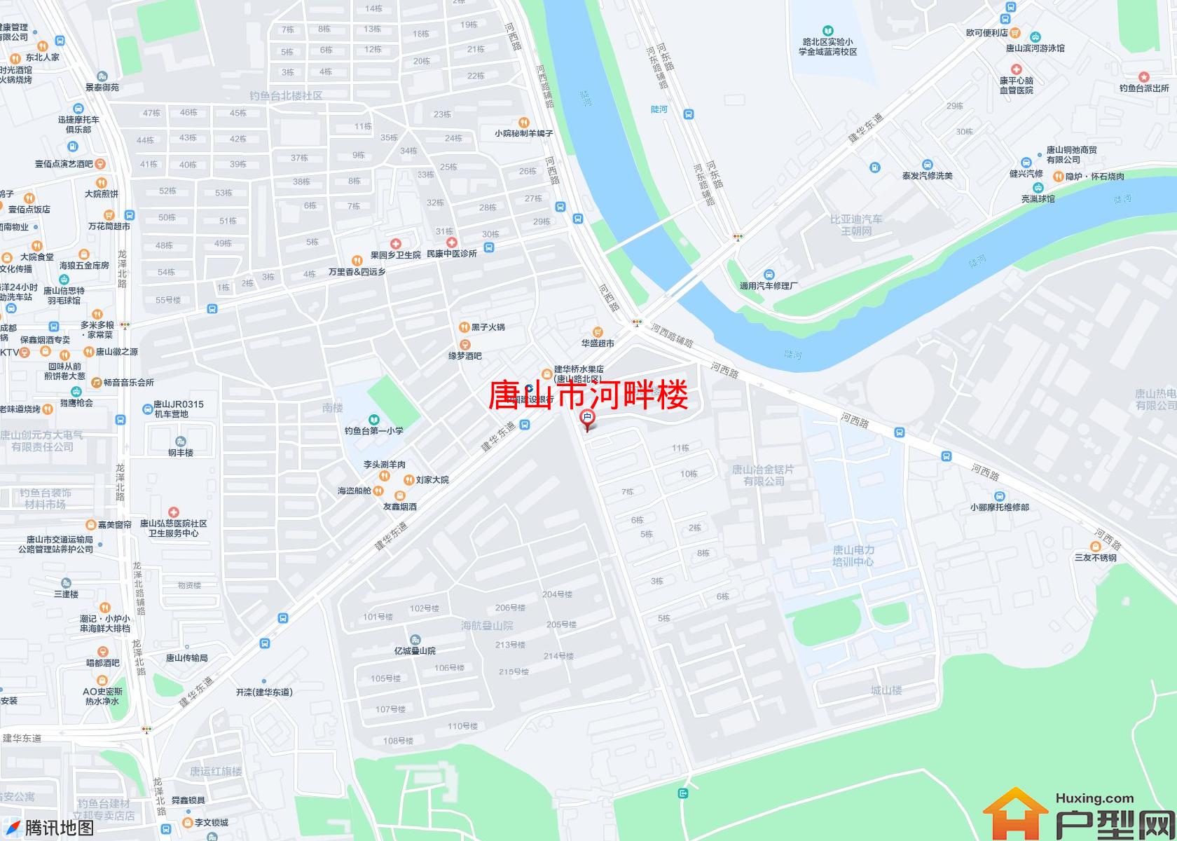 河畔楼小区 - 户型网