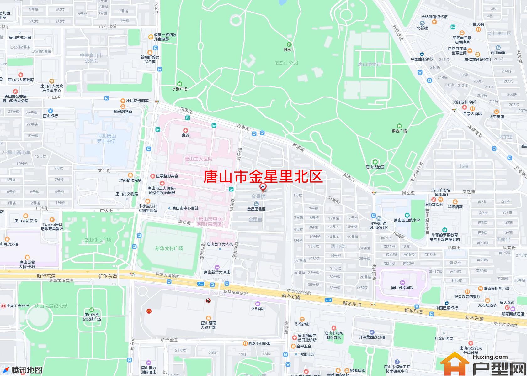 金星里北区小区 - 户型网