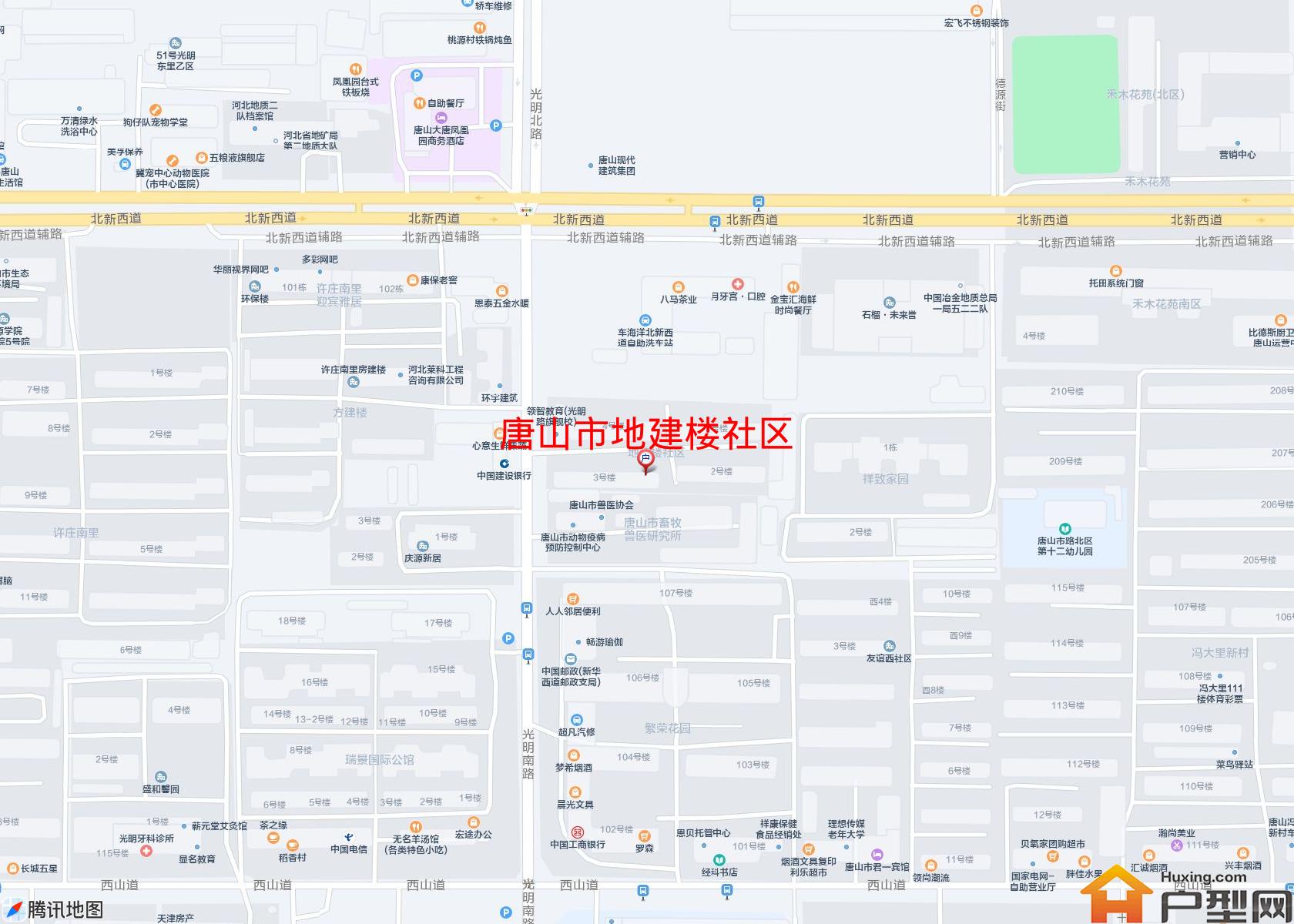 地建楼社区小区 - 户型网