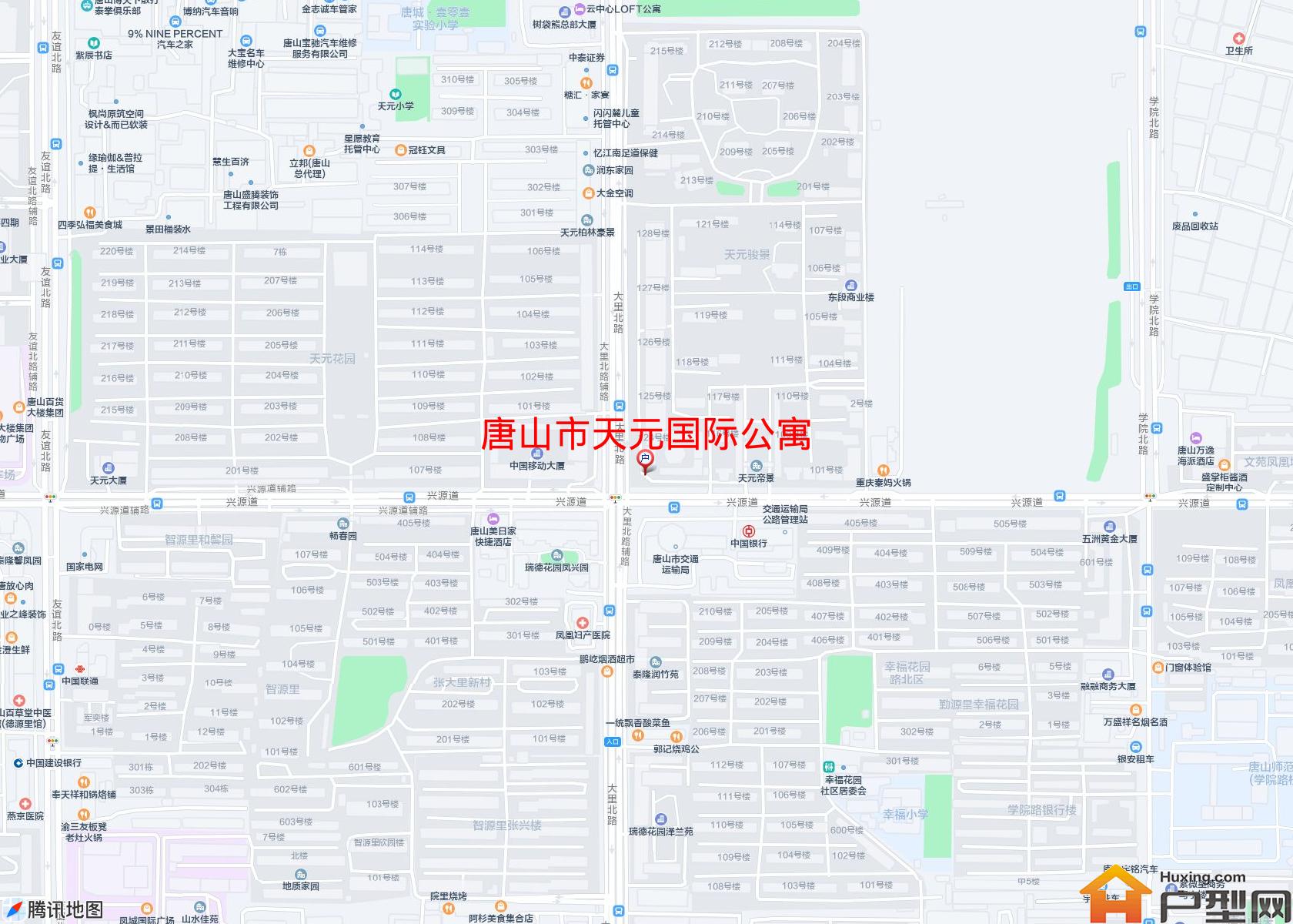 天元国际公寓小区 - 户型网