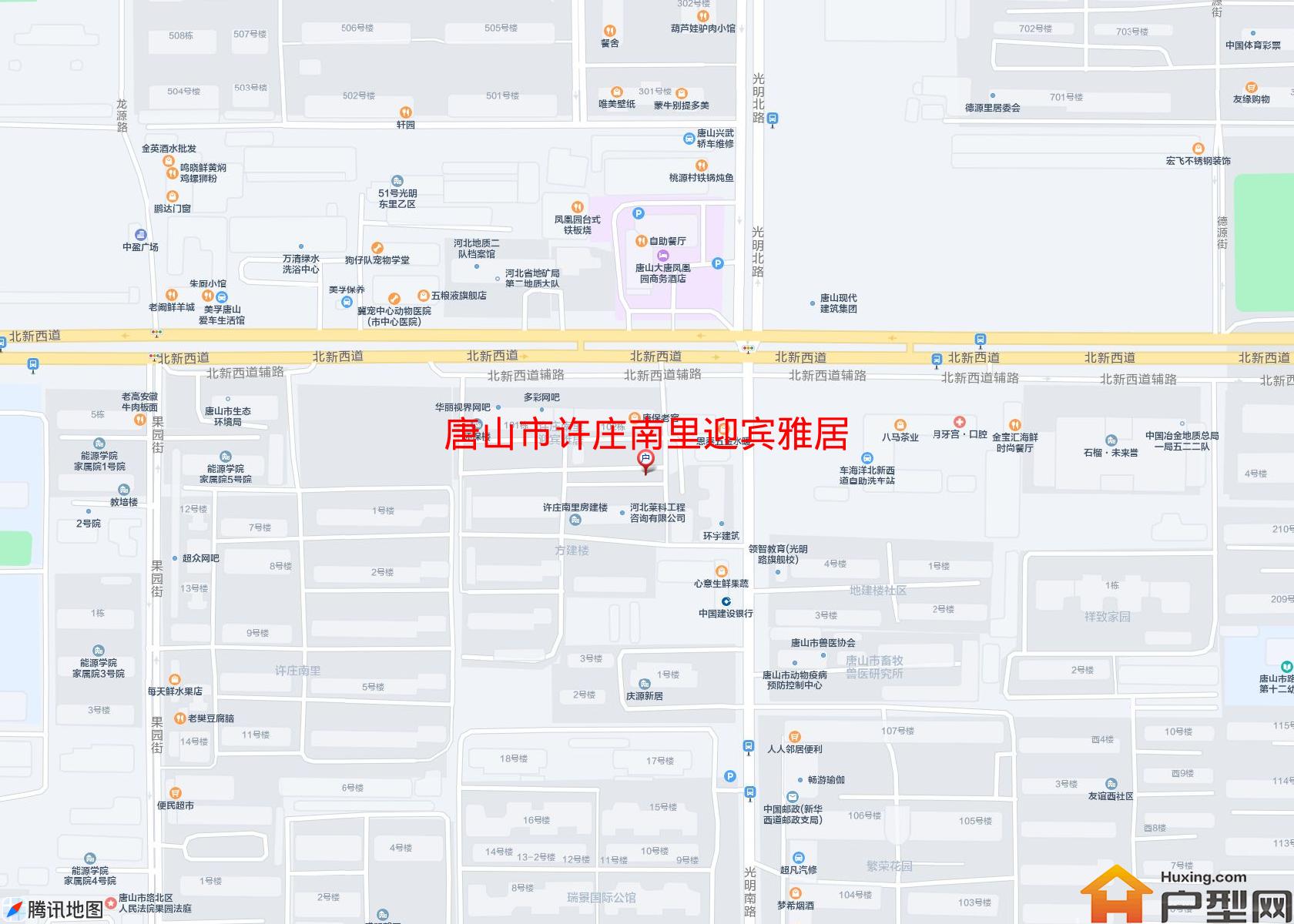 许庄南里迎宾雅居小区 - 户型网