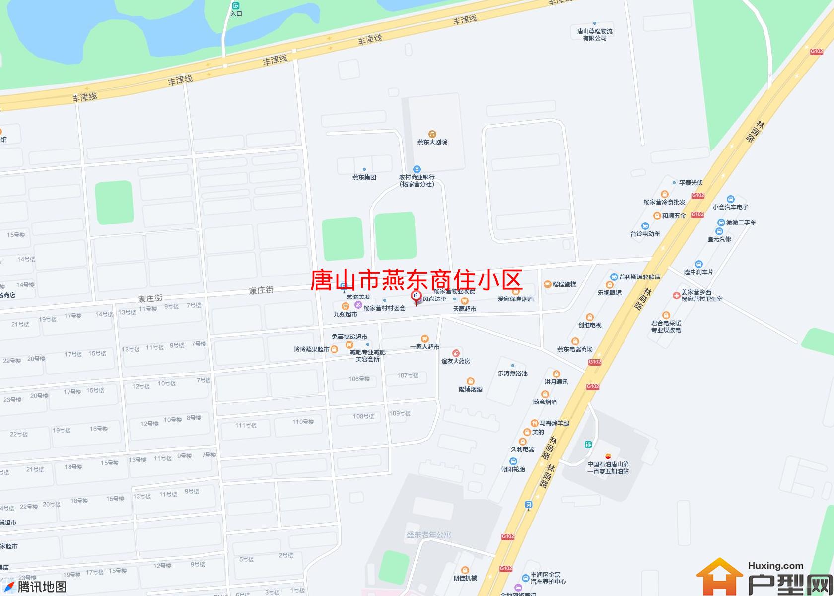 燕东商住小区小区 - 户型网