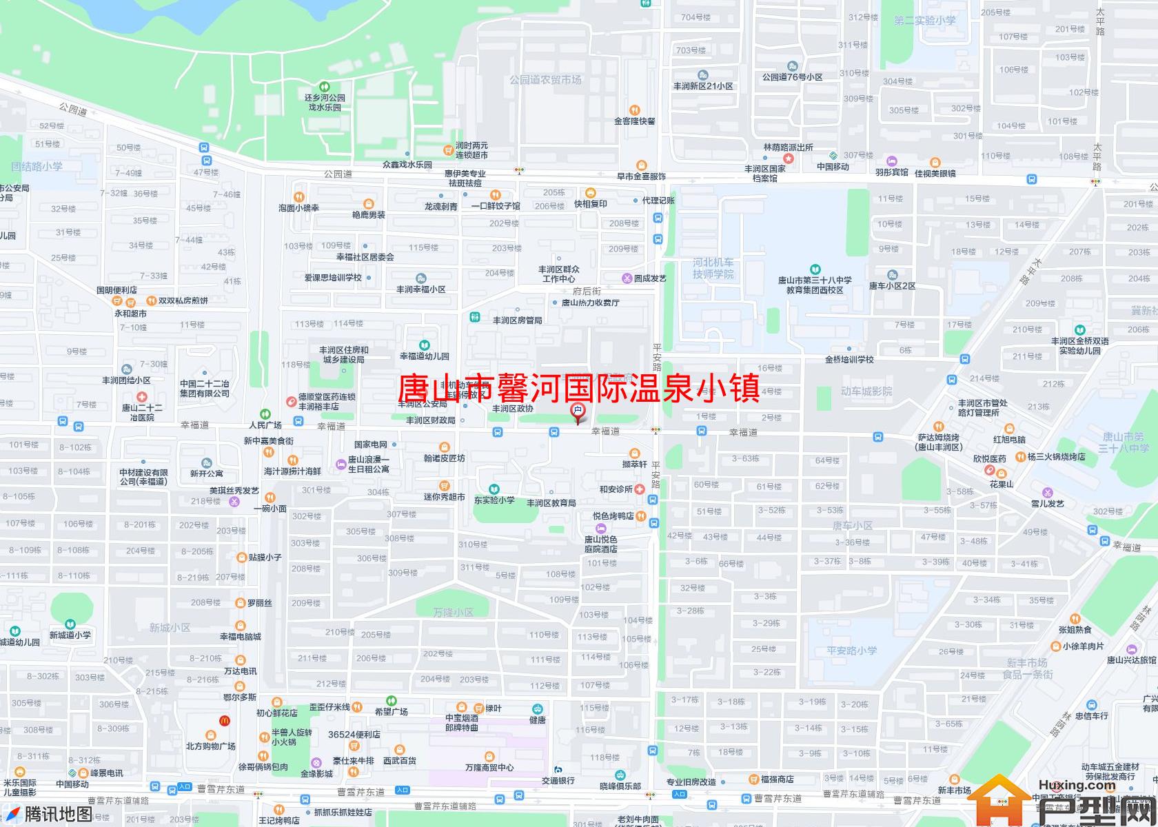 馨河国际温泉小镇小区 - 户型网