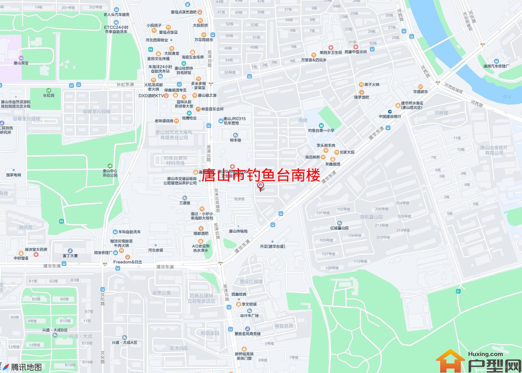 钓鱼台南楼小区 - 户型网
