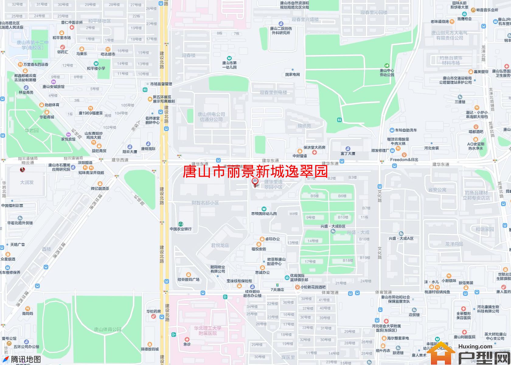 丽景新城逸翠园小区 - 户型网