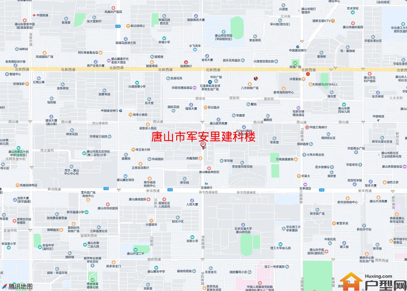 军安里建科楼小区 - 户型网