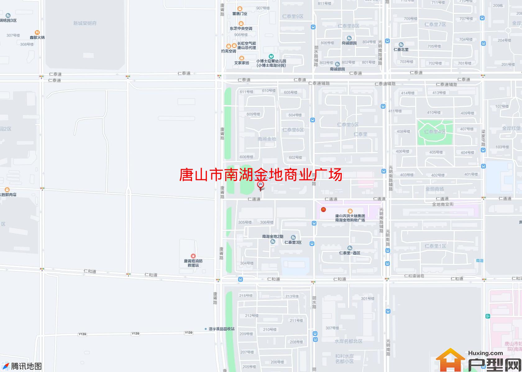 南湖金地商业广场小区 - 户型网