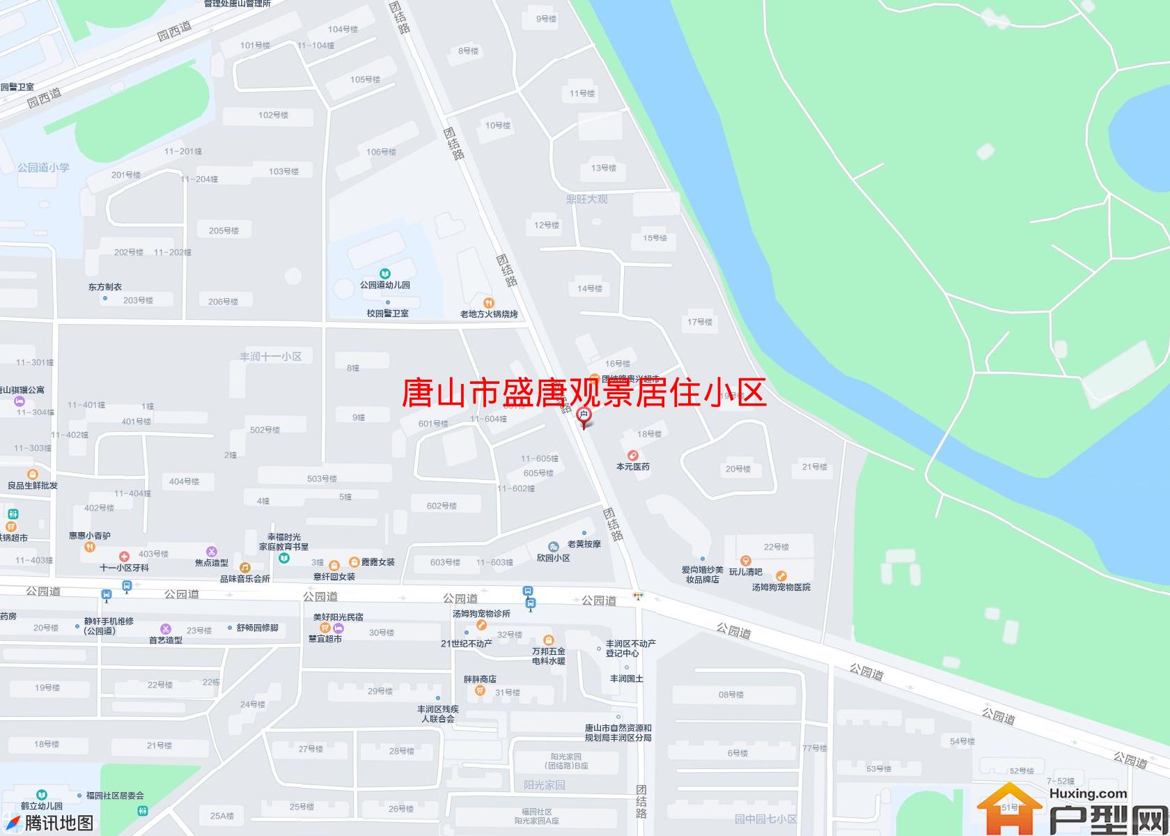 盛唐观景居住小区小区 - 户型网