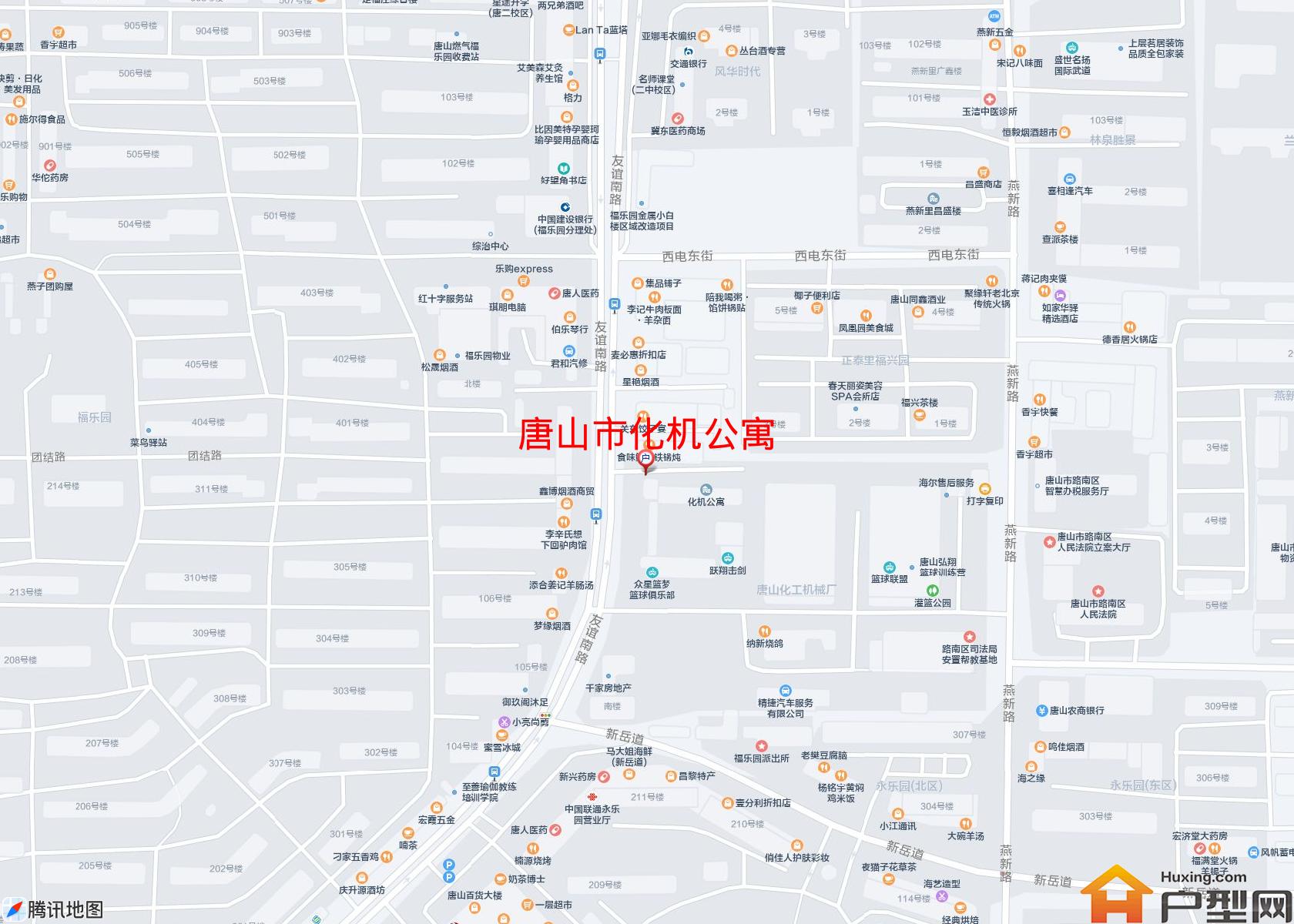 化机公寓小区 - 户型网