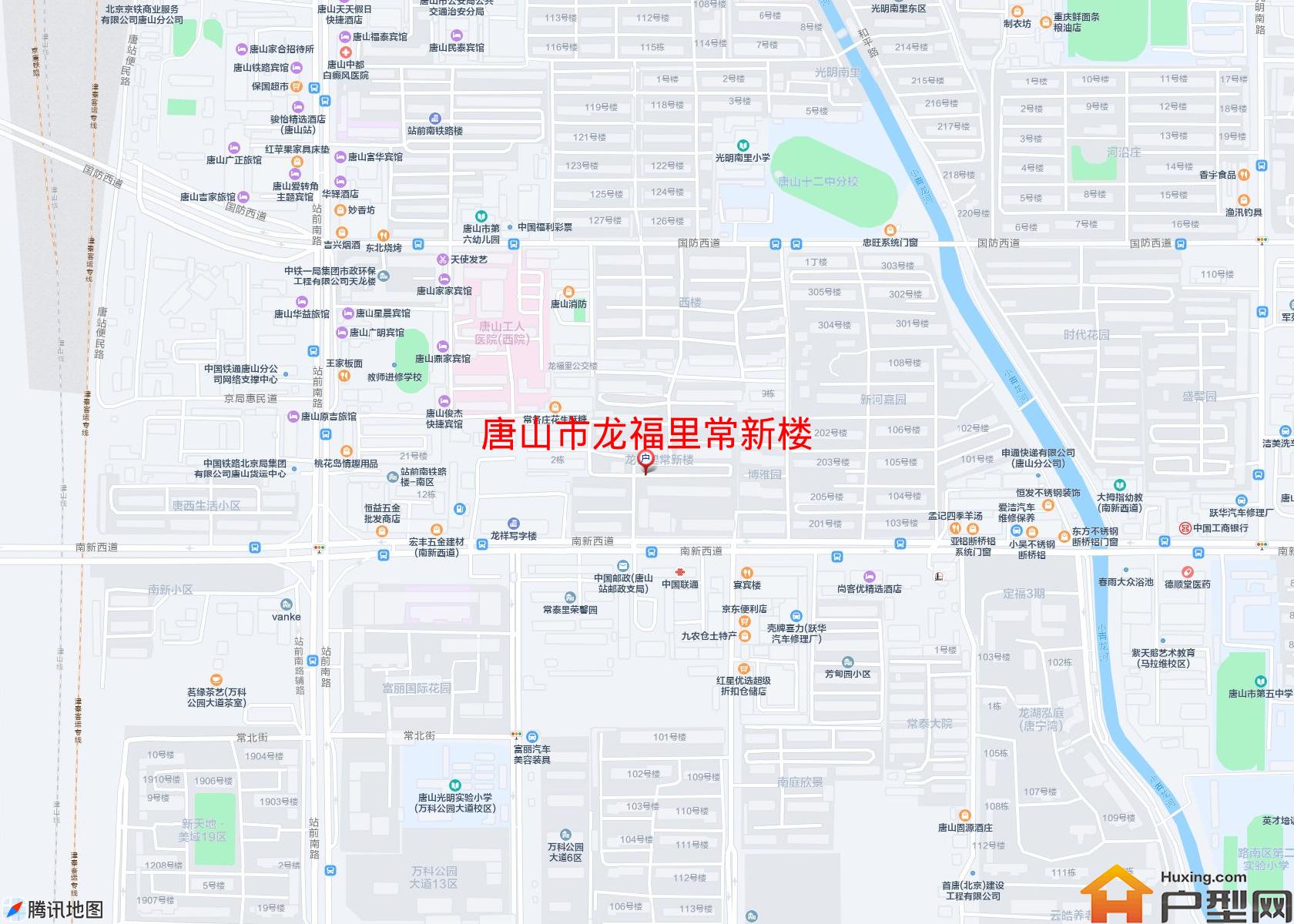 龙福里常新楼小区 - 户型网