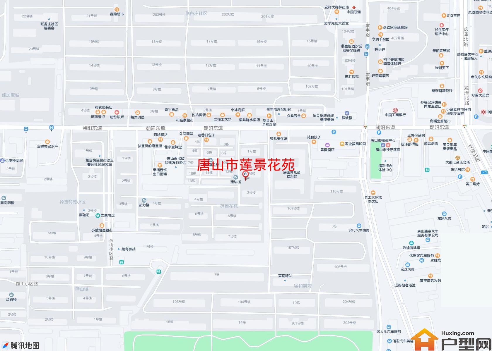 莲景花苑小区 - 户型网