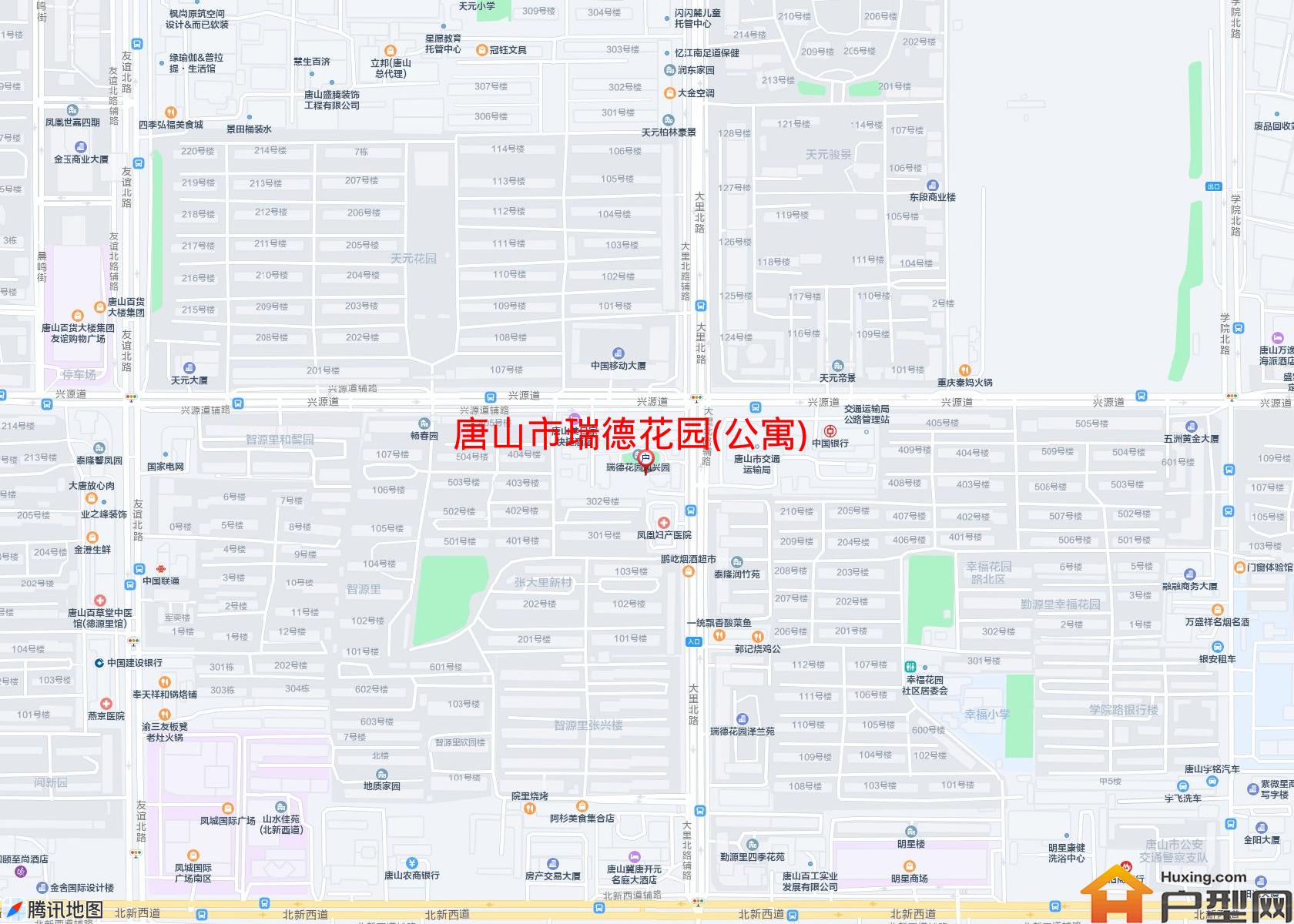 瑞德花园(公寓)小区 - 户型网
