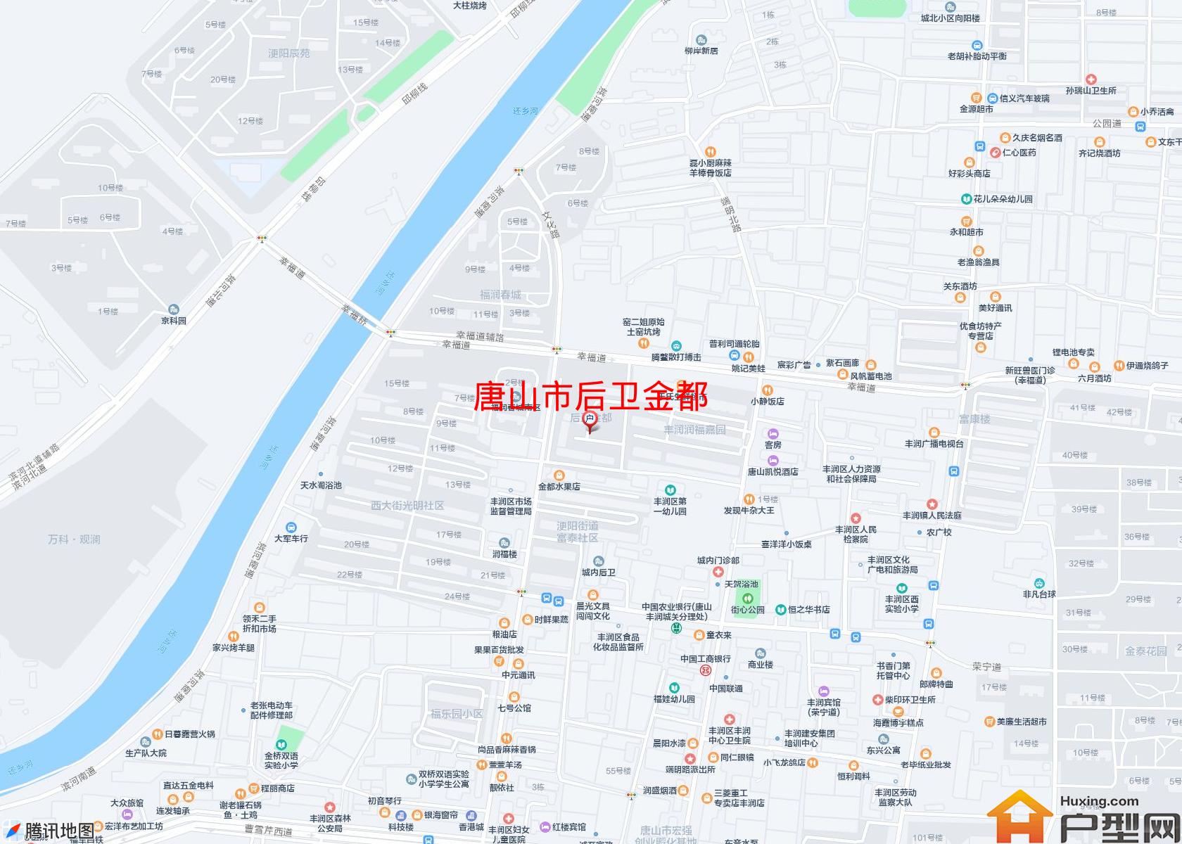 后卫金都小区 - 户型网
