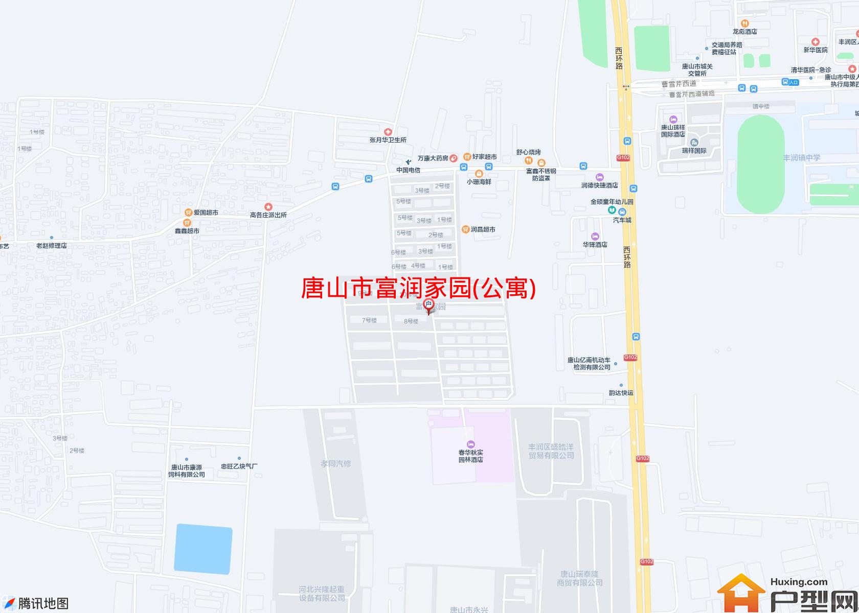富润家园(公寓)小区 - 户型网
