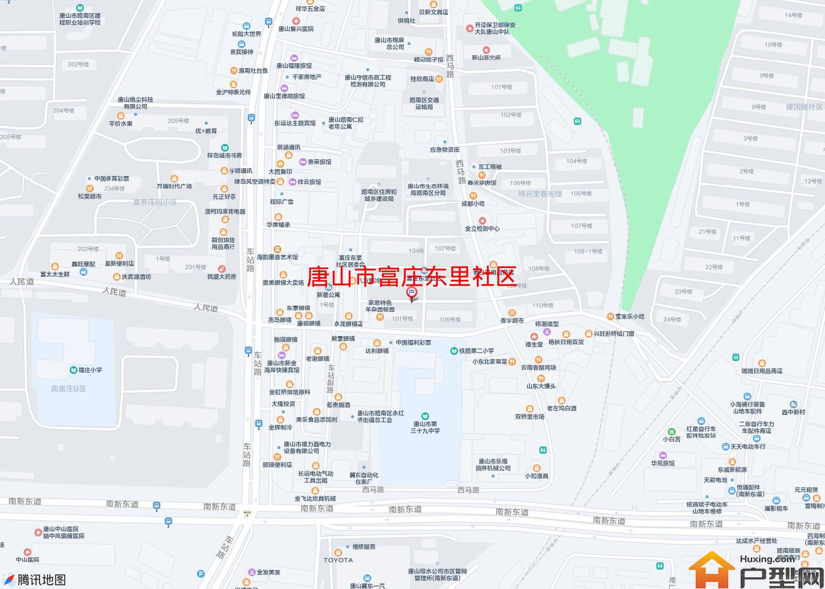 富庄东里社区小区 - 户型网